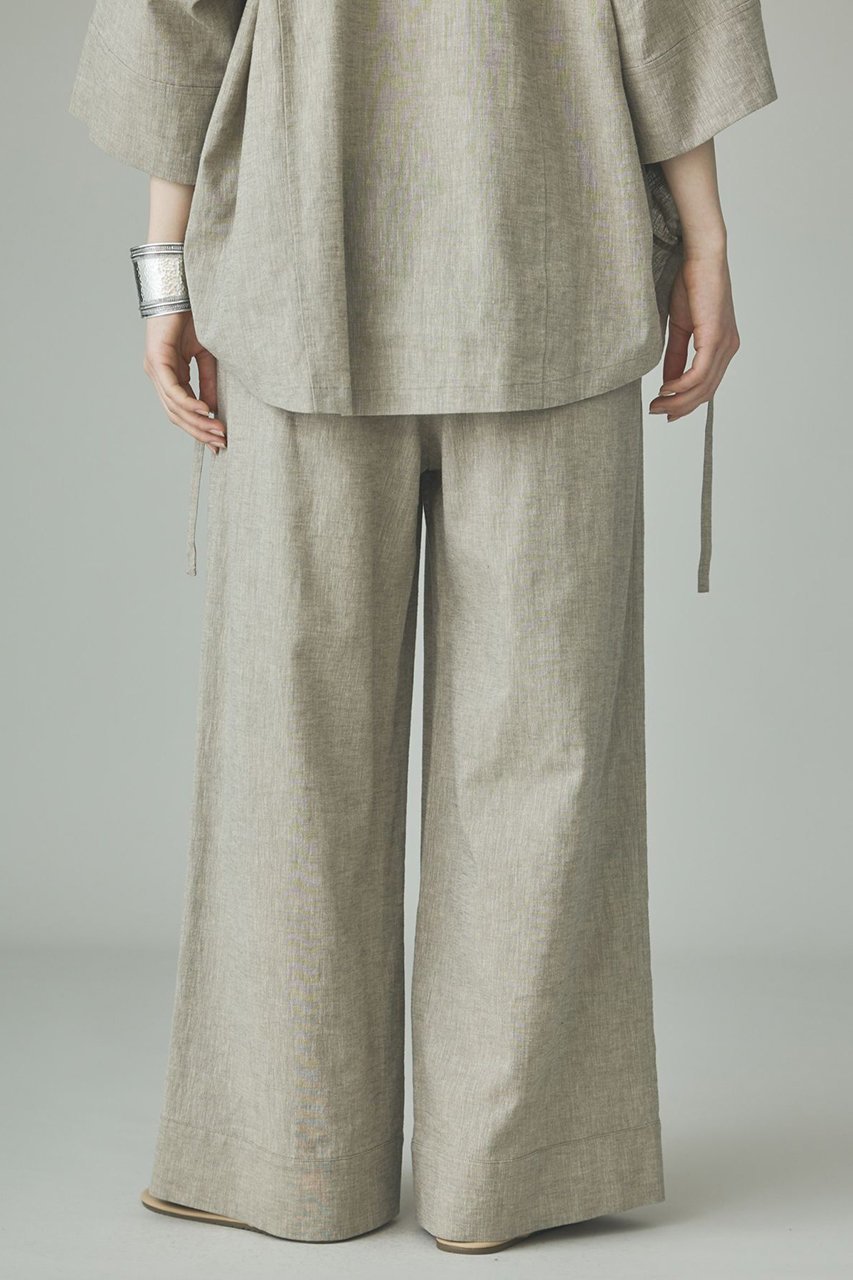 【カレンソロジー/Curensology】のリネンミックスドロストパンツ 人気、トレンドファッション・服の通販 founy(ファニー) 　ファッション　Fashion　レディースファッション　Fashion for Women　パンツ　Pants & Trousers　おすすめ　Recommended / Our Picks　ストレッチ　Stretch, Stretchy Fabric　セットアップ　Set-Up, Coordinated Outfit　ドローストリング　Drawstring, Pull Cord　フィット　Fit, Slim Fit　リネン　Linen, Linen Fabric　リラックス　Relax, Relaxed Fit　新作・新入荷　New Arrivals / New In　other-4|ID: prp329100004942492 ipo3291000000037095375