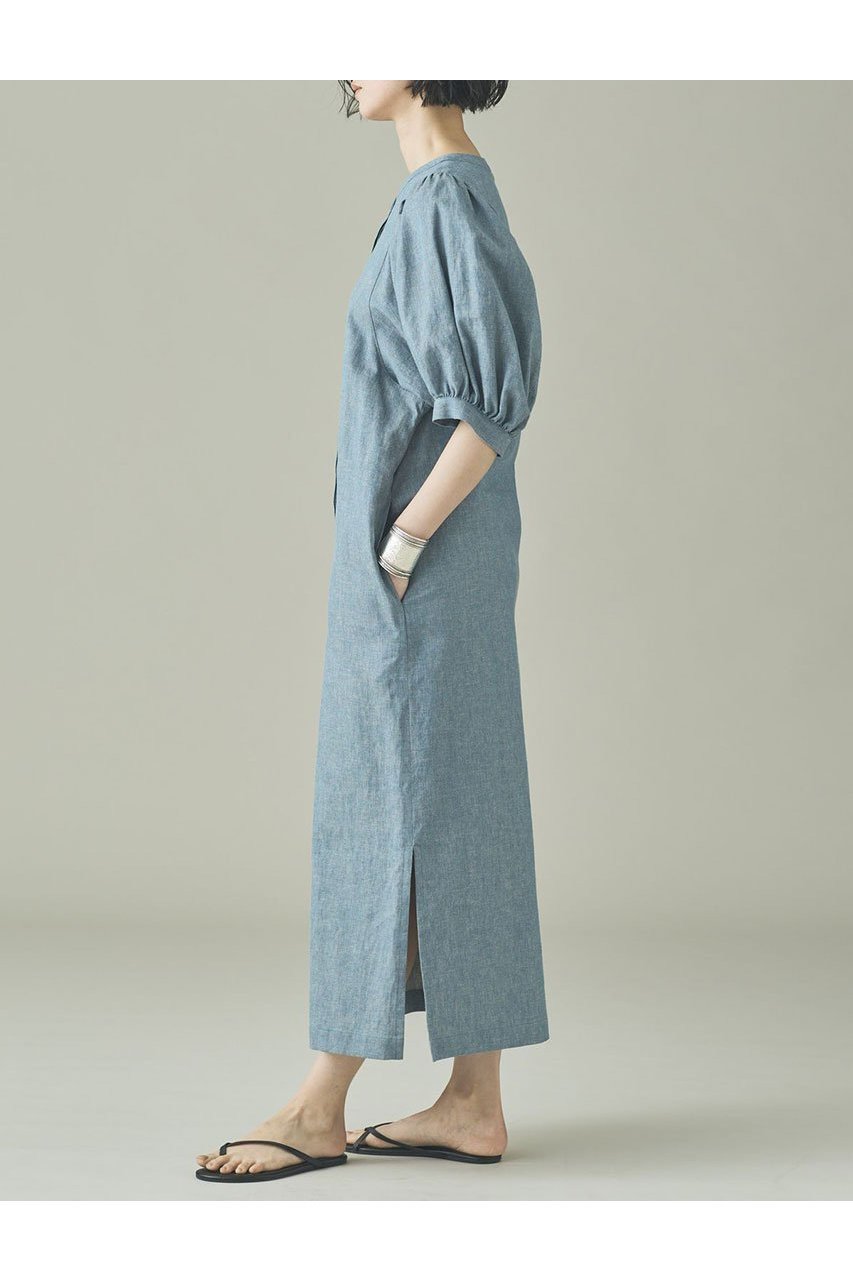 【カレンソロジー/Curensology】のメンアサヘリンボンワンピース 人気、トレンドファッション・服の通販 founy(ファニー) 　ファッション　Fashion　レディースファッション　Fashion for Women　ワンピース　Dresses　チュニック　Tunic Tops & Dresses　ギャザー　Gathered, Ruffled　ストレート　Straight, Straight Cut　スリーブ　Sleeve, Long Sleeve / Short Sleeve　チュニック　Tunic, Long Top　パターン　Pattern, Design Print　ミリタリー　Military, Army Style　ロング　Long, Long-Length　エレガント 上品　Elegant　新作・新入荷　New Arrivals / New In　other-3|ID: prp329100004942494 ipo3291000000037095394