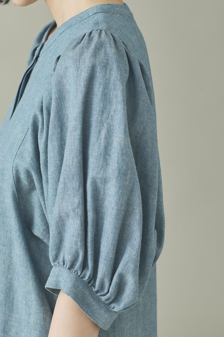 【カレンソロジー/Curensology】のメンアサヘリンボンワンピース 人気、トレンドファッション・服の通販 founy(ファニー) 　ファッション　Fashion　レディースファッション　Fashion for Women　ワンピース　Dresses　チュニック　Tunic Tops & Dresses　ギャザー　Gathered, Ruffled　ストレート　Straight, Straight Cut　スリーブ　Sleeve, Long Sleeve / Short Sleeve　チュニック　Tunic, Long Top　パターン　Pattern, Design Print　ミリタリー　Military, Army Style　ロング　Long, Long-Length　エレガント 上品　Elegant　新作・新入荷　New Arrivals / New In　other-8|ID: prp329100004942494 ipo3291000000037095399