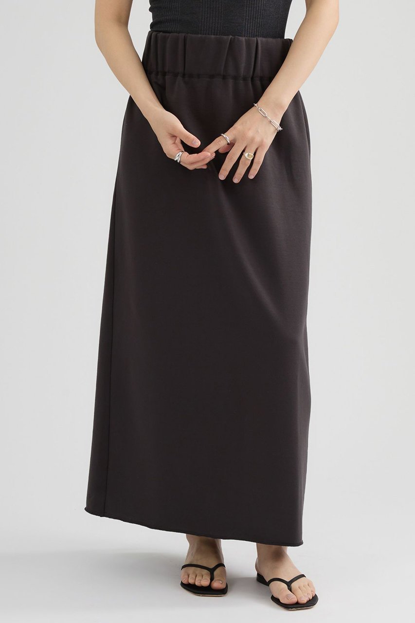 【カオス/Chaos】のエピュールテリースカート インテリア・キッズ・メンズ・レディースファッション・服の通販 founy(ファニー) 　ファッション　Fashion　レディースファッション　Fashion for Women　スカート　Skirts　ロングスカート　Long Skirts / Maxi & Midi Skirts　エレガント 上品　Elegant　スリット　Slit, Slit Detail　センター　Center, Center Line　マキシ　Maxi, Full Length　ロング　Long, Long-Length　新作・新入荷　New Arrivals / New In　チャコール|ID: prp329100004942497 ipo3291000000037095420