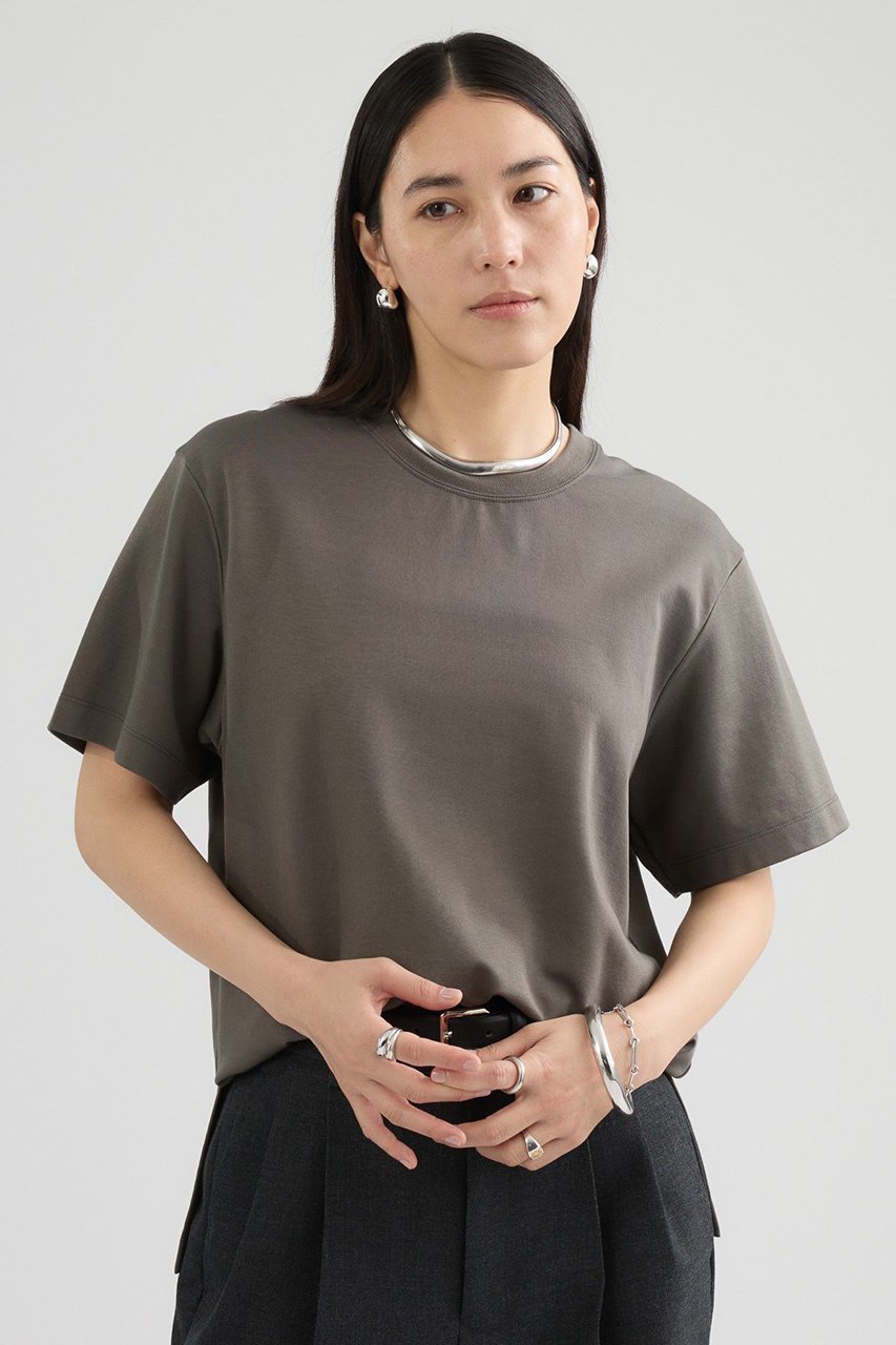 【カオス/Chaos】のリリスTシャツ 人気、トレンドファッション・服の通販 founy(ファニー) 　ファッション　Fashion　レディースファッション　Fashion for Women　トップス・カットソー　Cut & Sew Tops　シャツ・ブラウス・オフィスカジュアル　Elegant Blouses & Button-Ups　ロングTシャツ・Tシャツ　Longline T-Shirts & Tees　カットソー・ベーシックTシャツ　Cut-and-Sewn Tops / Stretch Tees & Basics　カットソー　Cut and Sewn Top　ショート　Short, Short Length　スリット　Slit, Slit Detail　スリーブ　Sleeve, Long Sleeve / Short Sleeve　ボトム　Bottoms, Lower Wear　エレガント 上品　Elegant　新作・新入荷　New Arrivals / New In　other-2|ID: prp329100004942498 ipo3291000000037095432