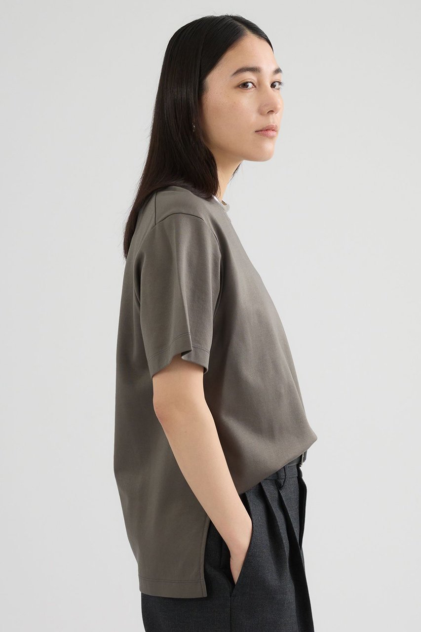 【カオス/Chaos】のリリスTシャツ 人気、トレンドファッション・服の通販 founy(ファニー) 　ファッション　Fashion　レディースファッション　Fashion for Women　トップス・カットソー　Cut & Sew Tops　シャツ・ブラウス・オフィスカジュアル　Elegant Blouses & Button-Ups　ロングTシャツ・Tシャツ　Longline T-Shirts & Tees　カットソー・ベーシックTシャツ　Cut-and-Sewn Tops / Stretch Tees & Basics　カットソー　Cut and Sewn Top　ショート　Short, Short Length　スリット　Slit, Slit Detail　スリーブ　Sleeve, Long Sleeve / Short Sleeve　ボトム　Bottoms, Lower Wear　エレガント 上品　Elegant　新作・新入荷　New Arrivals / New In　other-3|ID: prp329100004942498 ipo3291000000037095433