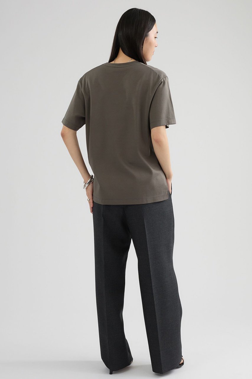 【カオス/Chaos】のリリスTシャツ 人気、トレンドファッション・服の通販 founy(ファニー) 　ファッション　Fashion　レディースファッション　Fashion for Women　トップス・カットソー　Cut & Sew Tops　シャツ・ブラウス・オフィスカジュアル　Elegant Blouses & Button-Ups　ロングTシャツ・Tシャツ　Longline T-Shirts & Tees　カットソー・ベーシックTシャツ　Cut-and-Sewn Tops / Stretch Tees & Basics　カットソー　Cut and Sewn Top　ショート　Short, Short Length　スリット　Slit, Slit Detail　スリーブ　Sleeve, Long Sleeve / Short Sleeve　ボトム　Bottoms, Lower Wear　エレガント 上品　Elegant　新作・新入荷　New Arrivals / New In　other-7|ID: prp329100004942498 ipo3291000000037095437