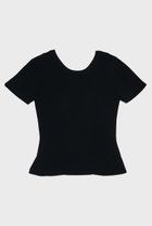 【ナイスナイスモーメント/NICENICE MOMENT】のコンパクト Tシャツ(不織布カップ付き) 人気、トレンドファッション・服の通販 founy(ファニー) ファッション Fashion レディースファッション Fashion for Women トップス・カットソー Cut & Sew Tops ニット Knit Tops & Sweaters シャツ・ブラウス・オフィスカジュアル Elegant Blouses & Button-Ups ロングTシャツ・Tシャツ Longline T-Shirts & Tees カジュアルプルオーバー・ニットトップス Pullovers & Knit Tops / Casual Pullovers 2026年 2026 インナー Innerwear キャップ Cap, Baseball Cap コンパクト Compact, Small Size スリーブ Sleeve, Long Sleeve / Short Sleeve ホールガーメント WholeGarment, Seamless Knit 新作・新入荷 New Arrivals / New In thumbnail ブラック|ID: prp329100004942504 ipo3291000000037095484