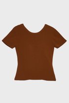 【ナイスナイスモーメント/NICENICE MOMENT】のコンパクト Tシャツ(不織布カップ付き) 人気、トレンドファッション・服の通販 founy(ファニー) ファッション Fashion レディースファッション Fashion for Women トップス・カットソー Cut & Sew Tops ニット Knit Tops & Sweaters シャツ・ブラウス・オフィスカジュアル Elegant Blouses & Button-Ups ロングTシャツ・Tシャツ Longline T-Shirts & Tees カジュアルプルオーバー・ニットトップス Pullovers & Knit Tops / Casual Pullovers 2026年 2026 インナー Innerwear キャップ Cap, Baseball Cap コンパクト Compact, Small Size スリーブ Sleeve, Long Sleeve / Short Sleeve ホールガーメント WholeGarment, Seamless Knit 新作・新入荷 New Arrivals / New In thumbnail シダーブラウン|ID: prp329100004942504 ipo3291000000037095485