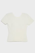 【ナイスナイスモーメント/NICENICE MOMENT】のコンパクト Tシャツ(不織布カップ付き) 人気、トレンドファッション・服の通販 founy(ファニー) ファッション Fashion レディースファッション Fashion for Women トップス・カットソー Cut & Sew Tops ニット Knit Tops & Sweaters シャツ・ブラウス・オフィスカジュアル Elegant Blouses & Button-Ups ロングTシャツ・Tシャツ Longline T-Shirts & Tees カジュアルプルオーバー・ニットトップス Pullovers & Knit Tops / Casual Pullovers 2026年 2026 インナー Innerwear キャップ Cap, Baseball Cap コンパクト Compact, Small Size スリーブ Sleeve, Long Sleeve / Short Sleeve ホールガーメント WholeGarment, Seamless Knit 新作・新入荷 New Arrivals / New In thumbnail エッグシェル|ID: prp329100004942504 ipo3291000000037095486