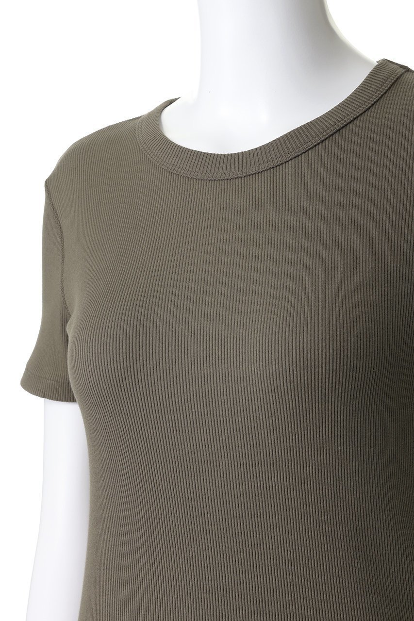 【ブリル/BRILL】の【raspail】リブクルーネックプルオーバー 人気、トレンドファッション・服の通販 founy(ファニー) 　ファッション　Fashion　レディースファッション　Fashion for Women　トップス・カットソー　Cut & Sew Tops　シャツ・ブラウス・オフィスカジュアル　Elegant Blouses & Button-Ups　ロングTシャツ・Tシャツ　Longline T-Shirts & Tees　カジュアルプルオーバー・ニットトップス　Pullovers & Knit Tops / Casual Pullovers　カットソー・ベーシックTシャツ　Cut-and-Sewn Tops / Stretch Tees & Basics　ショート　Short, Short Length　スリーブ　Sleeve, Long Sleeve / Short Sleeve　新作・新入荷　New Arrivals / New In　other-5|ID: prp329100004942506 ipo3291000000037095502