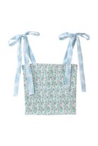 【エスゼット ブロックプリント/SZ Blockprints】のDAISY TOP BLUEBERRY キャミソールトップ 人気、トレンドファッション・服の通販 founy(ファニー) ファッション Fashion レディースファッション Fashion for Women トップス・カットソー Cut & Sew Tops キャミソール&ノースリーブ Camisoles & Sleeveless Tops シャツ・ブラウス・オフィスカジュアル Elegant Blouses & Button-Ups ロングTシャツ・Tシャツ Longline T-Shirts & Tees カットソー・ベーシックTシャツ Cut-and-Sewn Tops / Stretch Tees & Basics キャミソール Camisole, Spaghetti Strap Top ショルダー Shoulder, Shoulder Strap タンク Tank Top, Sleeveless Top バランス Balance, Style Balance リボン Ribbon, Bow ワイド Wide, Wide Fit 夏 Summer 新作・新入荷 New Arrivals / New In 春 Spring S/S・春夏 SS, Spring/Summer, Warm Season thumbnail ライトグリーン|ID: prp329100004942507 ipo3291000000037095504