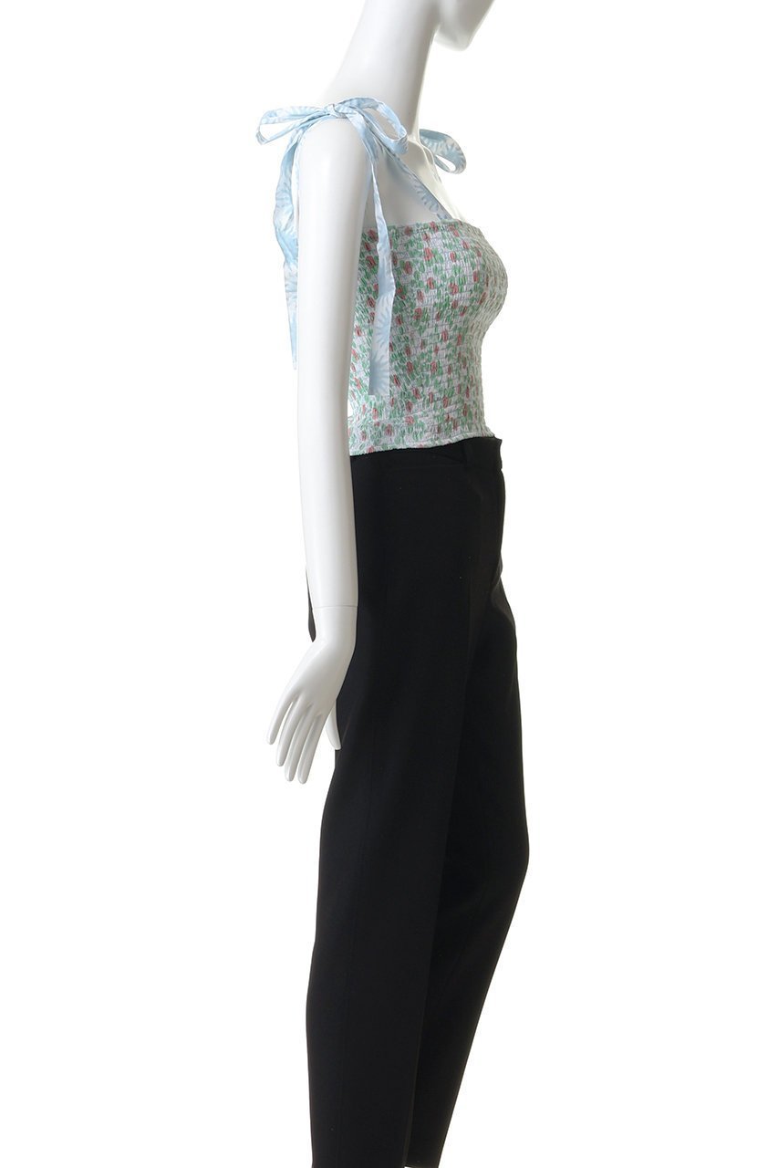 【エスゼット ブロックプリント/SZ Blockprints】のDAISY TOP BLUEBERRY キャミソールトップ 人気、トレンドファッション・服の通販 founy(ファニー) 　ファッション　Fashion　レディースファッション　Fashion for Women　トップス・カットソー　Cut & Sew Tops　キャミソール&ノースリーブ　Camisoles & Sleeveless Tops　シャツ・ブラウス・オフィスカジュアル　Elegant Blouses & Button-Ups　ロングTシャツ・Tシャツ　Longline T-Shirts & Tees　カットソー・ベーシックTシャツ　Cut-and-Sewn Tops / Stretch Tees & Basics　キャミソール　Camisole, Spaghetti Strap Top　ショルダー　Shoulder, Shoulder Strap　タンク　Tank Top, Sleeveless Top　バランス　Balance, Style Balance　リボン　Ribbon, Bow　ワイド　Wide, Wide Fit　夏　Summer　新作・新入荷　New Arrivals / New In　春　Spring　S/S・春夏　SS, Spring/Summer, Warm Season　other-3|ID: prp329100004942507 ipo3291000000037095506