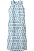 【エスゼット ブロックプリント/SZ Blockprints】のRINA DRESS FLEUR ノースリーブドレス 人気、トレンドファッション・服の通販 founy(ファニー) ファッション Fashion レディースファッション Fashion for Women ワンピース Dresses フォーマル・パーティードレス・結婚式用ドレス Elegant & Casual Dresses チュニック Tunic Tops & Dresses チュニック Tunic, Long Top ドレス Dress, One-Piece ノースリーブ Sleeveless, No-Sleeve 新作・新入荷 New Arrivals / New In thumbnail ブルー|ID: prp329100004942509 ipo3291000000037095519