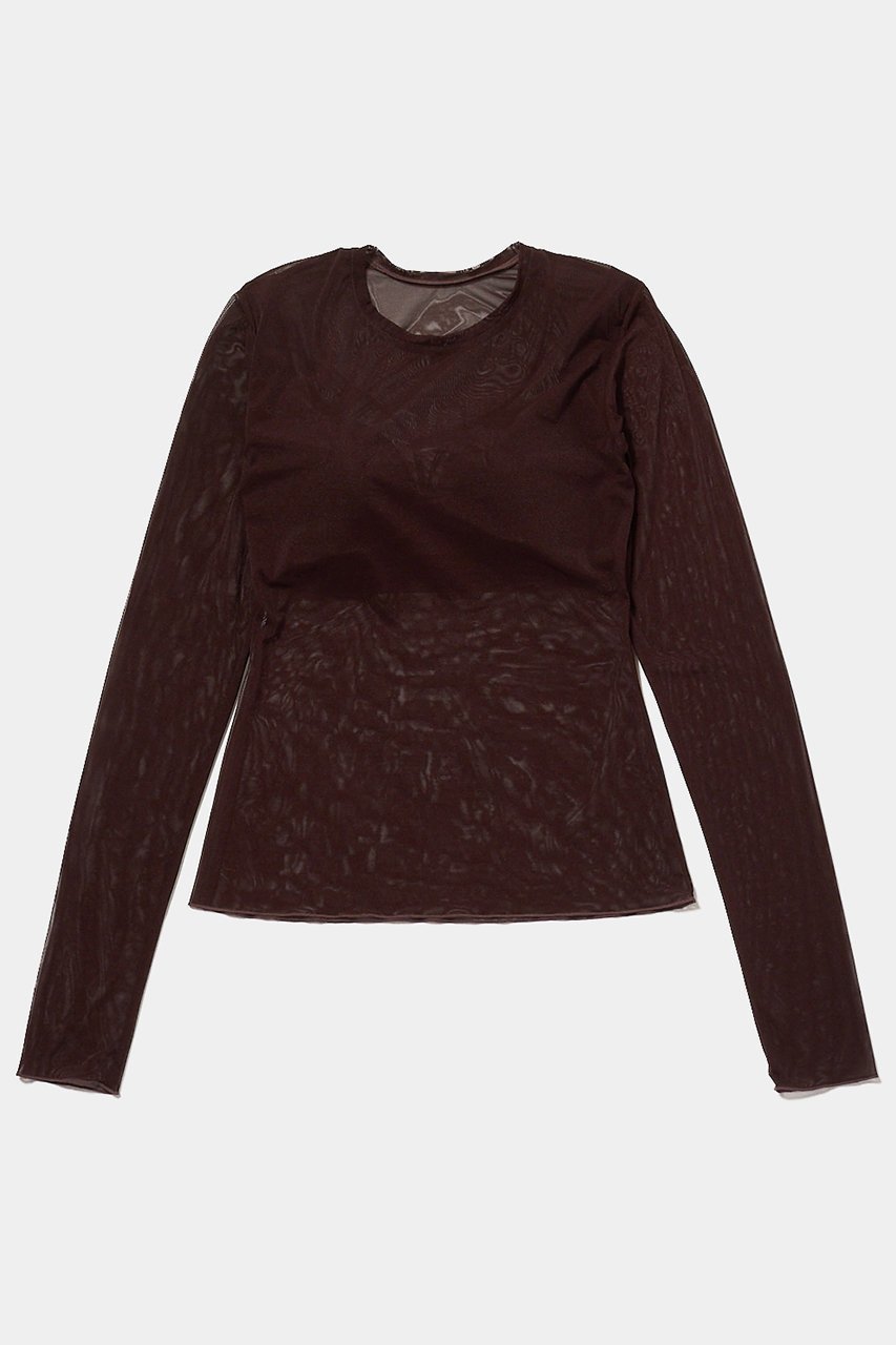 【ナイスナイスモーメント/NICENICE MOMENT】のメッシュ ロングスリーブ シェル(3Dカップ付き) インテリア・キッズ・メンズ・レディースファッション・服の通販 founy(ファニー) 　ファッション　Fashion　レディースファッション　Fashion for Women　下着・ランジェリー　Lingerie & Intimates　その他ランジェリー・インナーアイテム　Other Lingerie / Intimates　インナー　Innerwear　スリーブ　Sleeve, Long Sleeve / Short Sleeve　メッシュ　Mesh, Net Fabric　ランジェリー　Lingerie, Intimate Wear　ロング　Long, Long-Length　ワイヤー　Wire, Wired Bra　新作・新入荷　New Arrivals / New In　チェリーラッカー|ID: prp329100004942520 ipo3291000000037095594