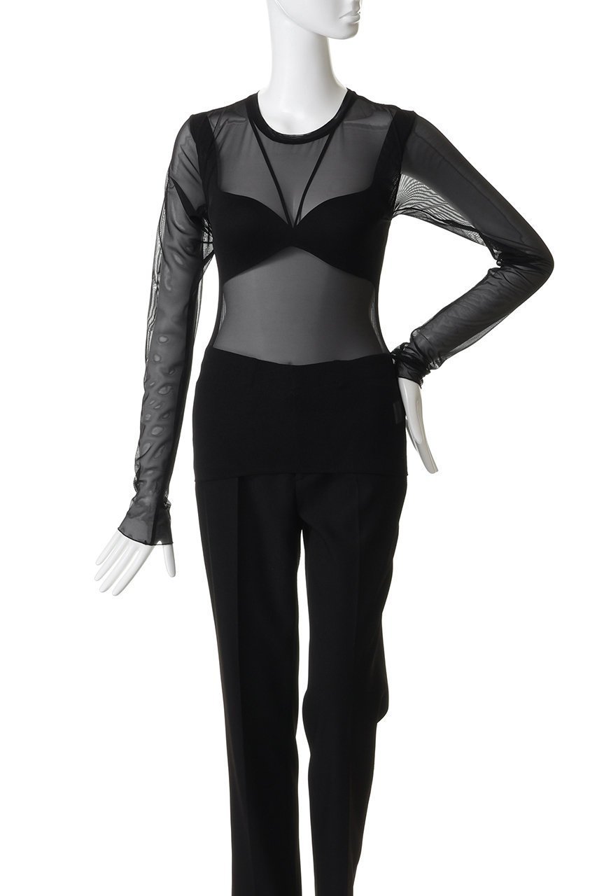 【ナイスナイスモーメント/NICENICE MOMENT】のメッシュ ロングスリーブ シェル(3Dカップ付き) 人気、トレンドファッション・服の通販 founy(ファニー) 　ファッション　Fashion　レディースファッション　Fashion for Women　下着・ランジェリー　Lingerie & Intimates　その他ランジェリー・インナーアイテム　Other Lingerie / Intimates　インナー　Innerwear　スリーブ　Sleeve, Long Sleeve / Short Sleeve　メッシュ　Mesh, Net Fabric　ランジェリー　Lingerie, Intimate Wear　ロング　Long, Long-Length　ワイヤー　Wire, Wired Bra　新作・新入荷　New Arrivals / New In　other-2|ID: prp329100004942520 ipo3291000000037095597