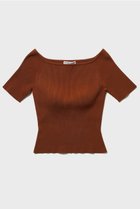 【ナイスナイスモーメント/NICENICE MOMENT】のオープン ショルダー シェル(不織布カップ付き) 人気、トレンドファッション・服の通販 founy(ファニー) ファッション Fashion レディースファッション Fashion for Women トップス・カットソー Cut & Sew Tops ニット Knit Tops & Sweaters カジュアルプルオーバー・ニットトップス Pullovers & Knit Tops / Casual Pullovers インナー Innerwear ショルダー Shoulder, Shoulder Strap デコルテ Décolleté, Neckline フィット Fit, Slim Fit 新作・新入荷 New Arrivals / New In thumbnail シダーブラウン|ID: prp329100004942533 ipo3291000000037095680