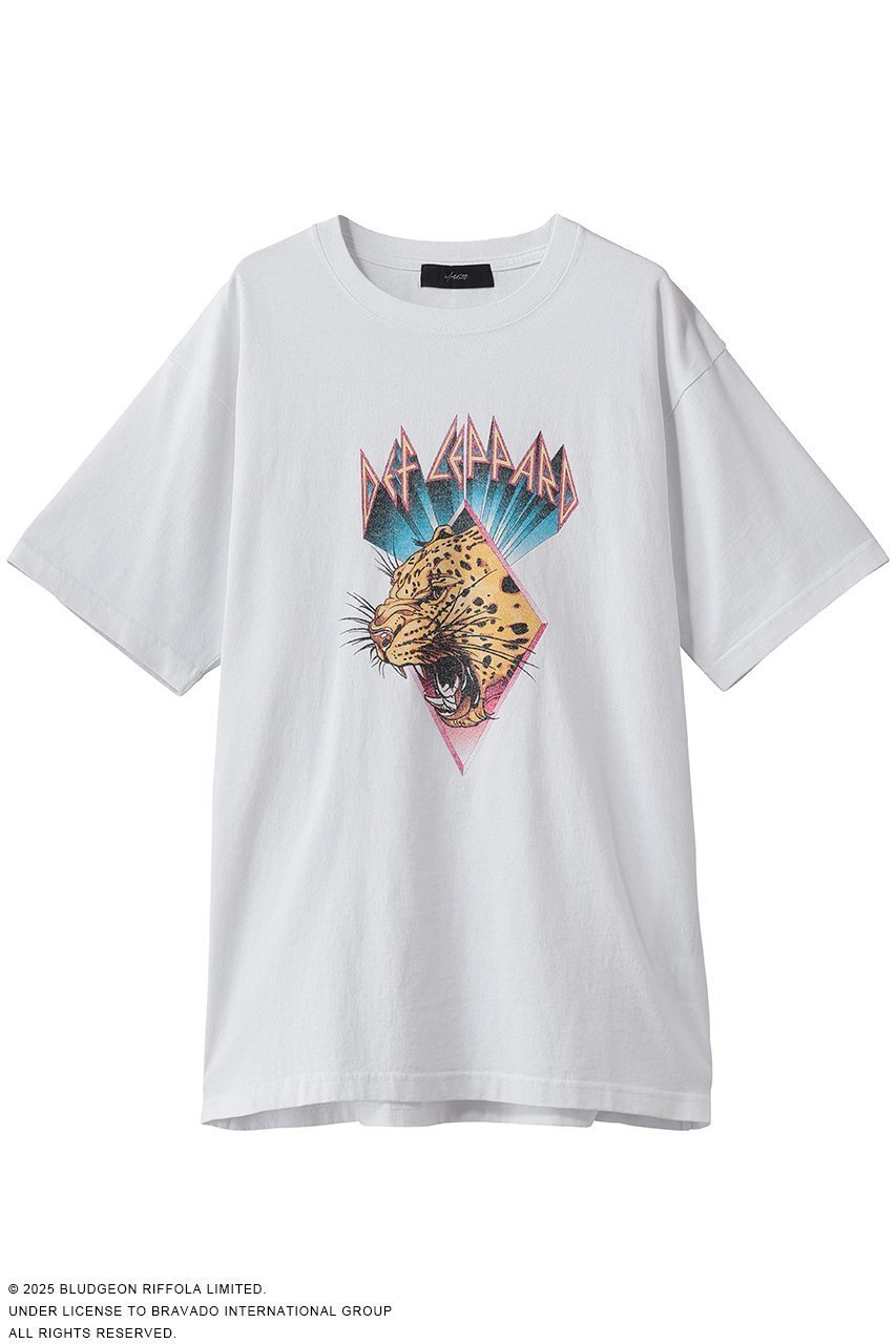 【その他のブランド/Other】の【UNISEX】Def Leppard Leopard SS Tシャツ インテリア・キッズ・メンズ・レディースファッション・服の通販 founy(ファニー) 　ファッション　Fashion　レディースファッション　Fashion for Women　トップス・カットソー　Cut & Sew Tops　シャツ・ブラウス・オフィスカジュアル　Elegant Blouses & Button-Ups　ロングTシャツ・Tシャツ　Longline T-Shirts & Tees　カットソー・ベーシックTシャツ　Cut-and-Sewn Tops / Stretch Tees & Basics　ユニセックス　Unisex, Genderless　ショート　Short, Short Length　スリーブ　Sleeve, Long Sleeve / Short Sleeve　フロント　Front, Front Design　ワーク　Workwear, Utility Style　ヴィンテージ　Vintage Style　新作・新入荷　New Arrivals / New In　ホワイト|ID: prp329100004942535 ipo3291000000037095692
