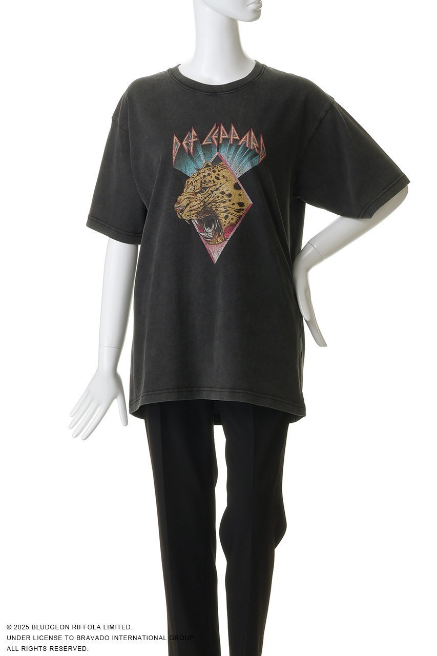 【その他のブランド/Other】の【UNISEX】Def Leppard Leopard SS Tシャツ 人気、トレンドファッション・服の通販 founy(ファニー) 　ファッション　Fashion　レディースファッション　Fashion for Women　トップス・カットソー　Cut & Sew Tops　シャツ・ブラウス・オフィスカジュアル　Elegant Blouses & Button-Ups　ロングTシャツ・Tシャツ　Longline T-Shirts & Tees　カットソー・ベーシックTシャツ　Cut-and-Sewn Tops / Stretch Tees & Basics　ユニセックス　Unisex, Genderless　ショート　Short, Short Length　スリーブ　Sleeve, Long Sleeve / Short Sleeve　フロント　Front, Front Design　ワーク　Workwear, Utility Style　ヴィンテージ　Vintage Style　新作・新入荷　New Arrivals / New In　other-2|ID: prp329100004942535 ipo3291000000037095694