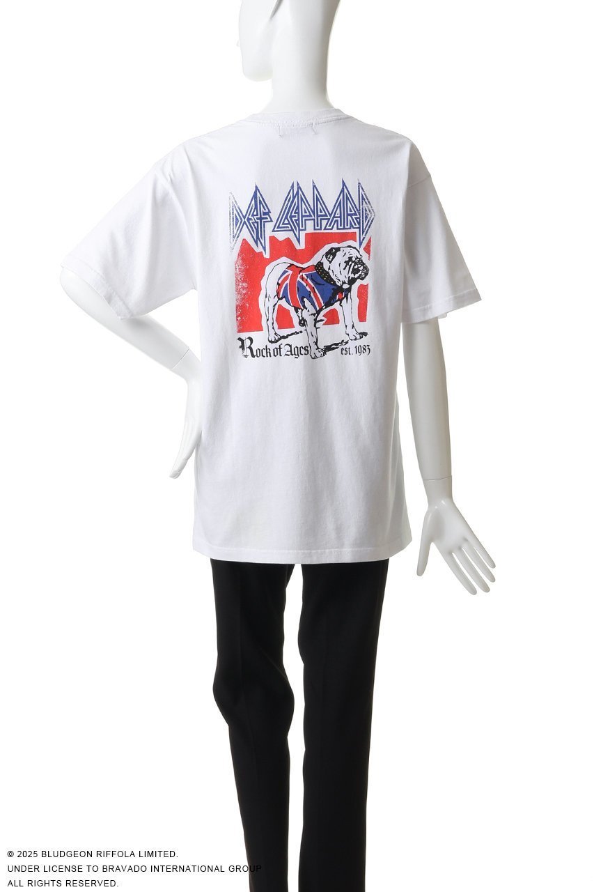 【その他のブランド/Other】の【UNISEX】Def Leppard Bulldog Union Jack SS Tシャツ 人気、トレンドファッション・服の通販 founy(ファニー) 　ファッション　Fashion　レディースファッション　Fashion for Women　トップス・カットソー　Cut & Sew Tops　シャツ・ブラウス・オフィスカジュアル　Elegant Blouses & Button-Ups　ロングTシャツ・Tシャツ　Longline T-Shirts & Tees　カットソー・ベーシックTシャツ　Cut-and-Sewn Tops / Stretch Tees & Basics　ユニセックス　Unisex, Genderless　グラフィック　Graphic, Graphic Design　ショート　Short, Short Length　スリーブ　Sleeve, Long Sleeve / Short Sleeve　バランス　Balance, Style Balance　ヴィンテージ　Vintage Style　新作・新入荷　New Arrivals / New In　other-4|ID: prp329100004942536 ipo3291000000037095702