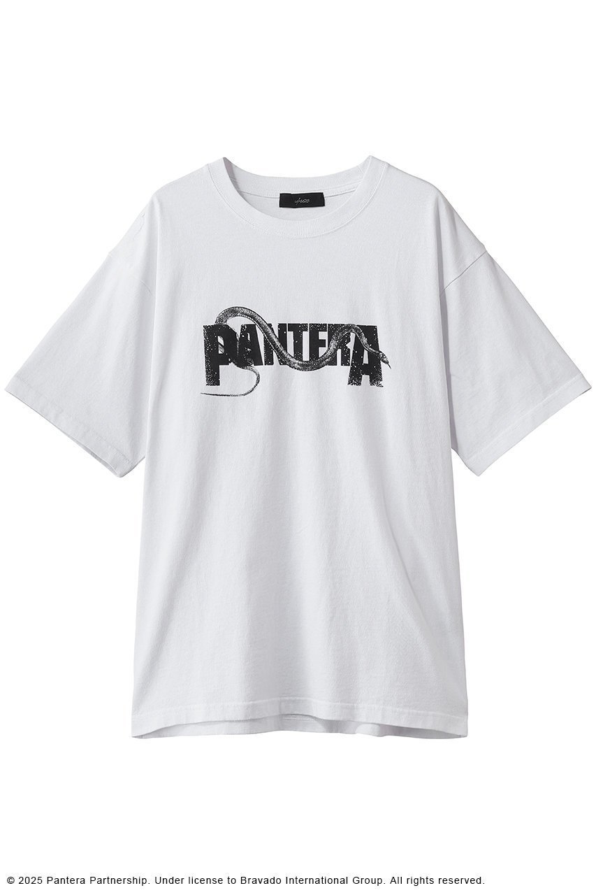 【その他のブランド/Other】の【UNISEX】Pantera Snake Circle Logo SS Tシャツ インテリア・キッズ・メンズ・レディースファッション・服の通販 founy(ファニー) 　ファッション　Fashion　レディースファッション　Fashion for Women　ユニセックス　Unisex, Genderless　ショート　Short, Short Length　スリーブ　Sleeve, Long Sleeve / Short Sleeve　バランス　Balance, Style Balance　ヴィンテージ　Vintage Style　新作・新入荷　New Arrivals / New In　ホワイト|ID: prp329100004942538 ipo3291000000037095713