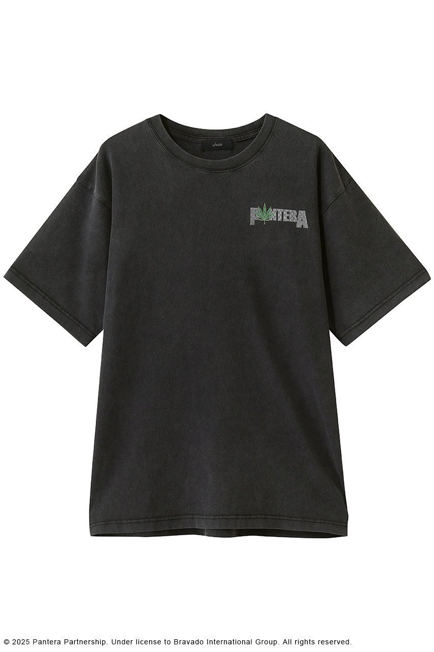 【その他のブランド/Other】の【UNISEX】Pantera Leaf Logo SS Tシャツ インテリア・キッズ・メンズ・レディースファッション・服の通販 founy(ファニー) 　ファッション　Fashion　レディースファッション　Fashion for Women　ユニセックス　Unisex, Genderless　グラフィック　Graphic, Graphic Design　ショート　Short, Short Length　スラックス　Slacks, Dress Pants　スリーブ　Sleeve, Long Sleeve / Short Sleeve　フロント　Front, Front Design　ワイド　Wide, Wide Fit　ヴィンテージ　Vintage Style　新作・新入荷　New Arrivals / New In　ブラック|ID: prp329100004942539 ipo3291000000037095721