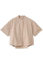 【ミディウミ/MidiUmi】のh/s front half frill shirt シャツ 人気、トレンドファッション・服の通販 founy(ファニー) ファッション Fashion レディースファッション Fashion for Women トップス・カットソー Cut & Sew Tops シャツ・ブラウス・オフィスカジュアル Elegant Blouses & Button-Ups おすすめ Recommended / Our Picks クロップド Cropped, Short Length ショート Short, Short Length ジャケット Jacket, Outerwear スタンド Stand Collar, Upright Stand スリーブ Sleeve, Long Sleeve / Short Sleeve トレンド Trend, Trending Now フリル Frill, Ruffle 新作・新入荷 New Arrivals / New In thumbnail pink|ID: prp329100004942540 ipo3291000000037095729