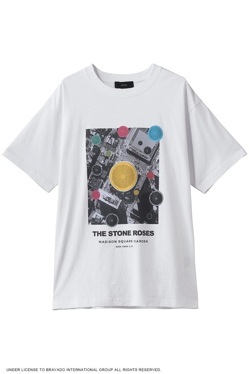 【その他のブランド/Other】の【UNISEX】The Stone Roses Box Logo SS Tシャツ インテリア・キッズ・メンズ・レディースファッション・服の通販 founy(ファニー) 　ファッション　Fashion　レディースファッション　Fashion for Women　トップス・カットソー　Cut & Sew Tops　シャツ・ブラウス・オフィスカジュアル　Elegant Blouses & Button-Ups　ロングTシャツ・Tシャツ　Longline T-Shirts & Tees　カットソー・ベーシックTシャツ　Cut-and-Sewn Tops / Stretch Tees & Basics　ユニセックス　Unisex, Genderless　グラフィック　Graphic, Graphic Design　ショート　Short, Short Length　シンプル　Simple, Minimal　スリーブ　Sleeve, Long Sleeve / Short Sleeve　ヴィンテージ　Vintage Style　新作・新入荷　New Arrivals / New In　ホワイト|ID: prp329100004942546 ipo3291000000037095765