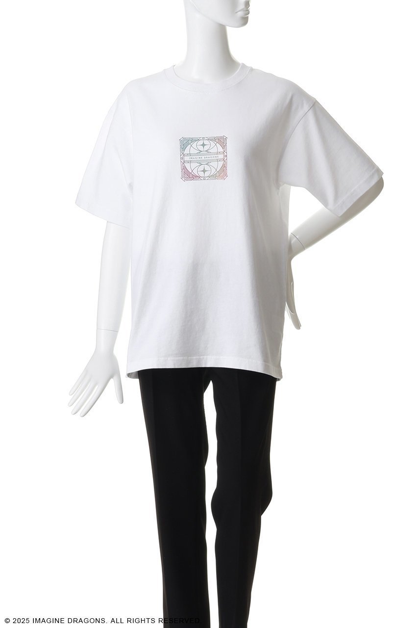 【その他のブランド/Other】の【UNISEX】Imagine Dragons Loom SS Tシャツ 人気、トレンドファッション・服の通販 founy(ファニー) 　ファッション　Fashion　レディースファッション　Fashion for Women　トップス・カットソー　Cut & Sew Tops　シャツ・ブラウス・オフィスカジュアル　Elegant Blouses & Button-Ups　ロングTシャツ・Tシャツ　Longline T-Shirts & Tees　カットソー・ベーシックTシャツ　Cut-and-Sewn Tops / Stretch Tees & Basics　ユニセックス　Unisex, Genderless　グラフィック　Graphic, Graphic Design　コンパクト　Compact, Small Size　ショート　Short, Short Length　スリーブ　Sleeve, Long Sleeve / Short Sleeve　フロント　Front, Front Design　ヴィンテージ　Vintage Style　新作・新入荷　New Arrivals / New In　other-2|ID: prp329100004942547 ipo3291000000037095772