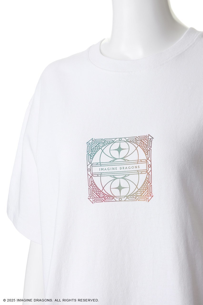 【その他のブランド/Other】の【UNISEX】Imagine Dragons Loom SS Tシャツ 人気、トレンドファッション・服の通販 founy(ファニー) 　ファッション　Fashion　レディースファッション　Fashion for Women　トップス・カットソー　Cut & Sew Tops　シャツ・ブラウス・オフィスカジュアル　Elegant Blouses & Button-Ups　ロングTシャツ・Tシャツ　Longline T-Shirts & Tees　カットソー・ベーシックTシャツ　Cut-and-Sewn Tops / Stretch Tees & Basics　ユニセックス　Unisex, Genderless　グラフィック　Graphic, Graphic Design　コンパクト　Compact, Small Size　ショート　Short, Short Length　スリーブ　Sleeve, Long Sleeve / Short Sleeve　フロント　Front, Front Design　ヴィンテージ　Vintage Style　新作・新入荷　New Arrivals / New In　other-5|ID: prp329100004942547 ipo3291000000037095775