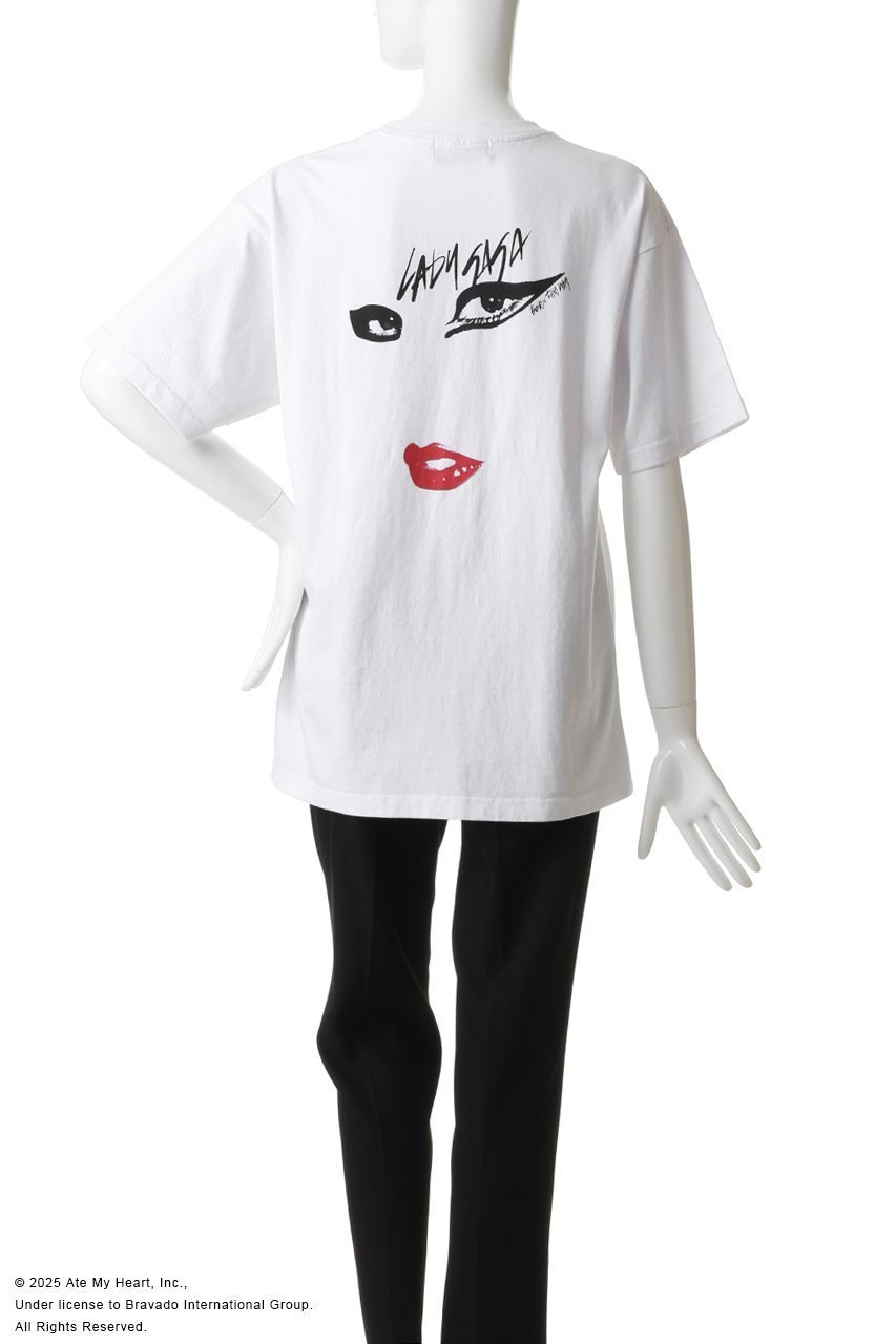 【その他のブランド/Other】の【UNISEX】Lady Gaga BTW Face Pt SS Tシャツ 人気、トレンドファッション・服の通販 founy(ファニー) 　ファッション　Fashion　レディースファッション　Fashion for Women　トップス・カットソー　Cut & Sew Tops　シャツ・ブラウス・オフィスカジュアル　Elegant Blouses & Button-Ups　ロングTシャツ・Tシャツ　Longline T-Shirts & Tees　カットソー・ベーシックTシャツ　Cut-and-Sewn Tops / Stretch Tees & Basics　ユニセックス　Unisex, Genderless　グラフィック　Graphic, Graphic Design　ショート　Short, Short Length　スリーブ　Sleeve, Long Sleeve / Short Sleeve　バランス　Balance, Style Balance　モダン　Modern, Contemporary　モチーフ　Motif, Design Theme　ヴィンテージ　Vintage Style　新作・新入荷　New Arrivals / New In　other-4|ID: prp329100004942548 ipo3291000000037095780
