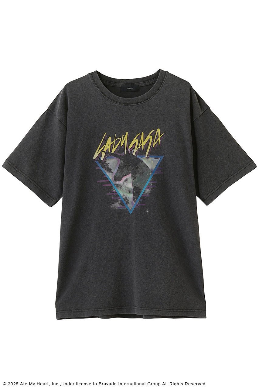 【その他のブランド/Other】の【UNISEX】Lady Gaga Unicorn SS Tシャツ インテリア・キッズ・メンズ・レディースファッション・服の通販 founy(ファニー) 　ファッション　Fashion　レディースファッション　Fashion for Women　トップス・カットソー　Cut & Sew Tops　シャツ・ブラウス・オフィスカジュアル　Elegant Blouses & Button-Ups　ロングTシャツ・Tシャツ　Longline T-Shirts & Tees　カットソー・ベーシックTシャツ　Cut-and-Sewn Tops / Stretch Tees & Basics　ユニセックス　Unisex, Genderless　グラフィック　Graphic, Graphic Design　サテン　Satin, Glossy Fabric　ショート　Short, Short Length　スラックス　Slacks, Dress Pants　スリーブ　Sleeve, Long Sleeve / Short Sleeve　デニム　Denim, Jeans Material　フロント　Front, Front Design　ヴィンテージ　Vintage Style　定番　Standard, Basic Item　新作・新入荷　New Arrivals / New In　ブラック|ID: prp329100004942549 ipo3291000000037095784