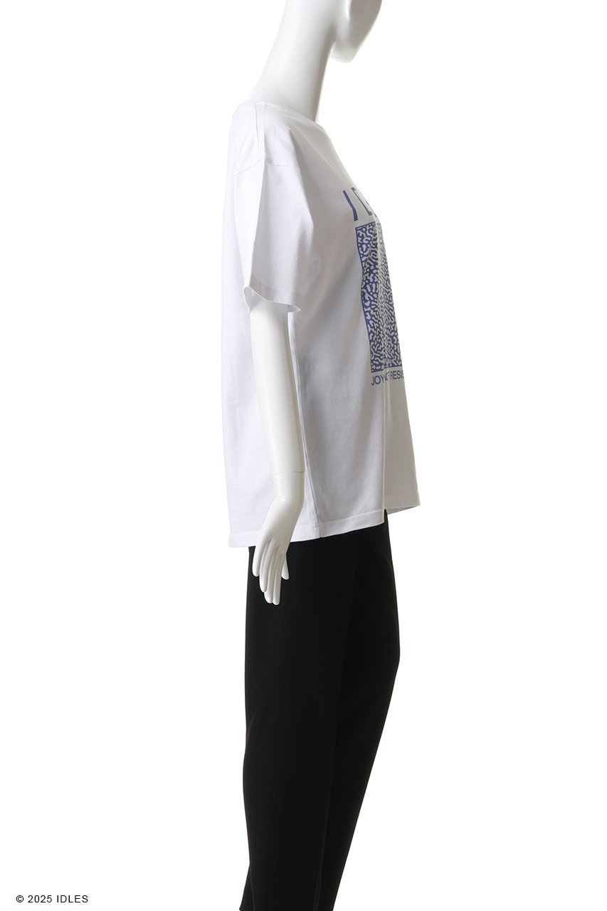 【その他のブランド/Other】の【UNISEX】Idles Resistance Box Print SS Tシャツ 人気、トレンドファッション・服の通販 founy(ファニー) 　ファッション　Fashion　レディースファッション　Fashion for Women　トップス・カットソー　Cut & Sew Tops　シャツ・ブラウス・オフィスカジュアル　Elegant Blouses & Button-Ups　ロングTシャツ・Tシャツ　Longline T-Shirts & Tees　カットソー・ベーシックTシャツ　Cut-and-Sewn Tops / Stretch Tees & Basics　ユニセックス　Unisex, Genderless　おすすめ　Recommended / Our Picks　グラフィック　Graphic, Graphic Design　ショート　Short, Short Length　シンプル　Simple, Minimal　スリーブ　Sleeve, Long Sleeve / Short Sleeve　デニム　Denim, Jeans Material　フェミニン　Feminine, Girly　フロント　Front, Front Design　ワイド　Wide, Wide Fit　新作・新入荷　New Arrivals / New In　other-3|ID: prp329100004942550 ipo3291000000037095792