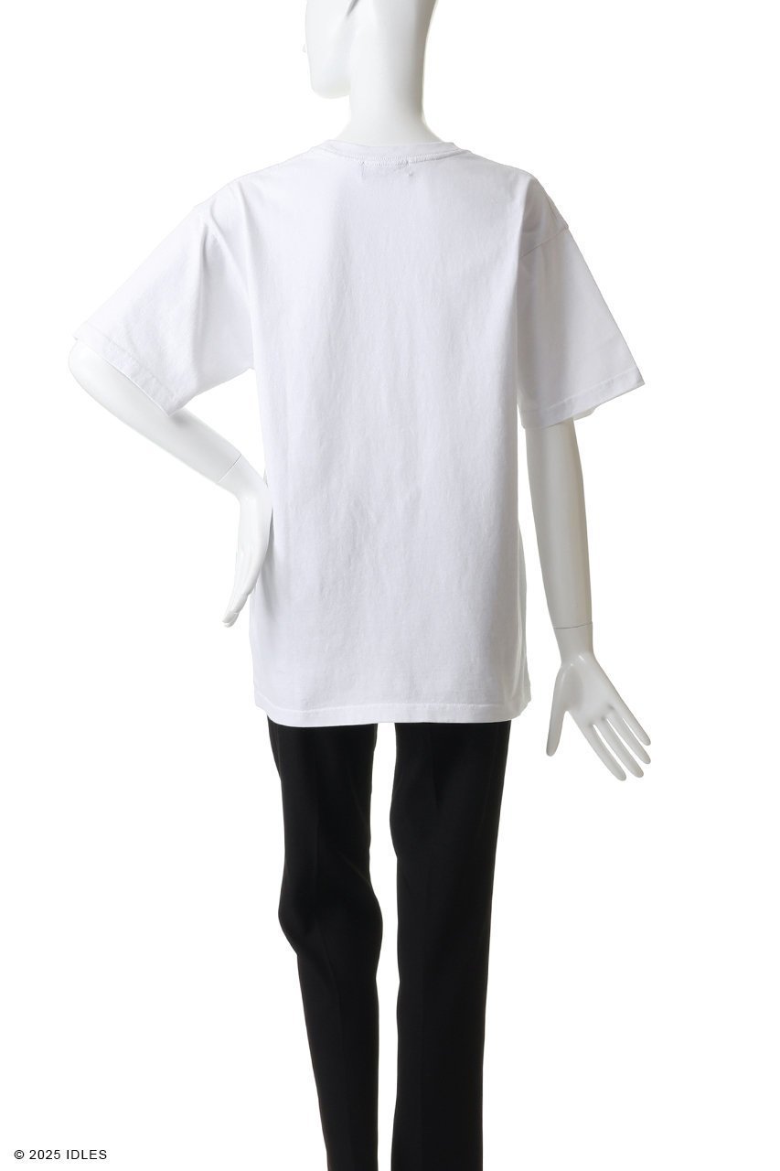 【その他のブランド/Other】の【UNISEX】Idles Resistance Box Print SS Tシャツ 人気、トレンドファッション・服の通販 founy(ファニー) 　ファッション　Fashion　レディースファッション　Fashion for Women　トップス・カットソー　Cut & Sew Tops　シャツ・ブラウス・オフィスカジュアル　Elegant Blouses & Button-Ups　ロングTシャツ・Tシャツ　Longline T-Shirts & Tees　カットソー・ベーシックTシャツ　Cut-and-Sewn Tops / Stretch Tees & Basics　ユニセックス　Unisex, Genderless　おすすめ　Recommended / Our Picks　グラフィック　Graphic, Graphic Design　ショート　Short, Short Length　シンプル　Simple, Minimal　スリーブ　Sleeve, Long Sleeve / Short Sleeve　デニム　Denim, Jeans Material　フェミニン　Feminine, Girly　フロント　Front, Front Design　ワイド　Wide, Wide Fit　新作・新入荷　New Arrivals / New In　other-4|ID: prp329100004942550 ipo3291000000037095793