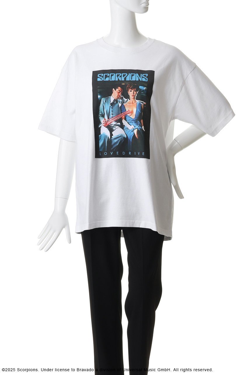 【その他のブランド/Other】の【UNISEX】Scorpions Love Drive SS Tシャツ 人気、トレンドファッション・服の通販 founy(ファニー) 　ファッション　Fashion　レディースファッション　Fashion for Women　トップス・カットソー　Cut & Sew Tops　シャツ・ブラウス・オフィスカジュアル　Elegant Blouses & Button-Ups　ロングTシャツ・Tシャツ　Longline T-Shirts & Tees　カットソー・ベーシックTシャツ　Cut-and-Sewn Tops / Stretch Tees & Basics　ユニセックス　Unisex, Genderless　グラフィック　Graphic, Graphic Design　ショート　Short, Short Length　スリーブ　Sleeve, Long Sleeve / Short Sleeve　フロント　Front, Front Design　ヴィンテージ　Vintage Style　新作・新入荷　New Arrivals / New In　other-2|ID: prp329100004942554 ipo3291000000037095817
