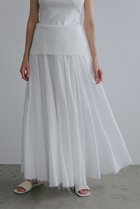 【エトレトウキョウ/ETRE TOKYO】のエアリーギャザーボリュームスカート 人気、トレンドファッション・服の通販 founy(ファニー) ファッション Fashion レディースファッション Fashion for Women スカート Skirts ロングスカート Long Skirts / Maxi & Midi Skirts おすすめ Recommended / Our Picks エアリー Airy Texture ギャザー Gathered, Ruffled コンパクト Compact, Small Size スウェット / スエット Sweatshirt, Sweatwear ロング Long, Long-Length 新作・新入荷 New Arrivals / New In thumbnail ホワイト|ID: prp329100004942558 ipo3291000000037095836