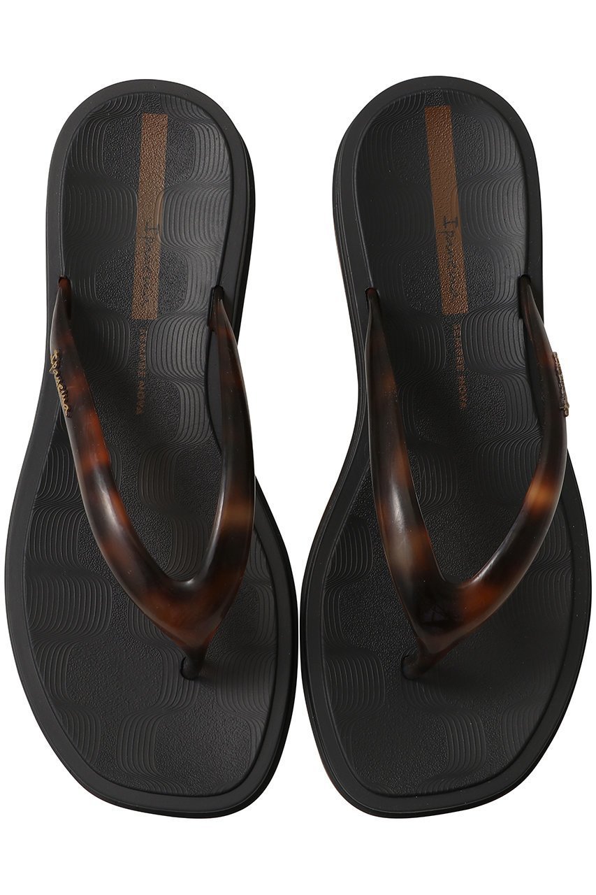 【イパネマ/Ipanema】のGLOW TRENDY ビーチサンダル インテリア・キッズ・メンズ・レディースファッション・服の通販 founy(ファニー) 　ファッション　Fashion　レディースファッション　Fashion for Women　クッション　Cushion, Throw Pillow　サンダル　Sandals, Summer Shoes　ビーチ　Beach, Seaside　フィット　Fit, Slim Fit　ラップ　Wrap, Wrap Design　新作・新入荷　New Arrivals / New In　ブラック/タートル|ID: prp329100004942563 ipo3291000000037095876