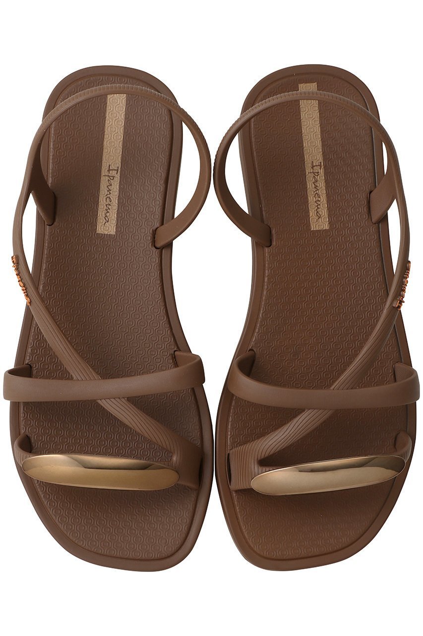 【イパネマ/Ipanema】のGO CHIC ビーチサンダル インテリア・キッズ・メンズ・レディースファッション・服の通販 founy(ファニー) 　ファッション　Fashion　レディースファッション　Fashion for Women　サマー　Summer, Summer Style　サンダル　Sandals, Summer Shoes　ジュエリー　Jewelry, Accessories　ビーチ　Beach, Seaside　フィット　Fit, Slim Fit　リュクス　Luxury, Elegant, High-End, Chic　夏　Summer　新作・新入荷　New Arrivals / New In　ブラウン/ゴールド|ID: prp329100004942565 ipo3291000000037095891