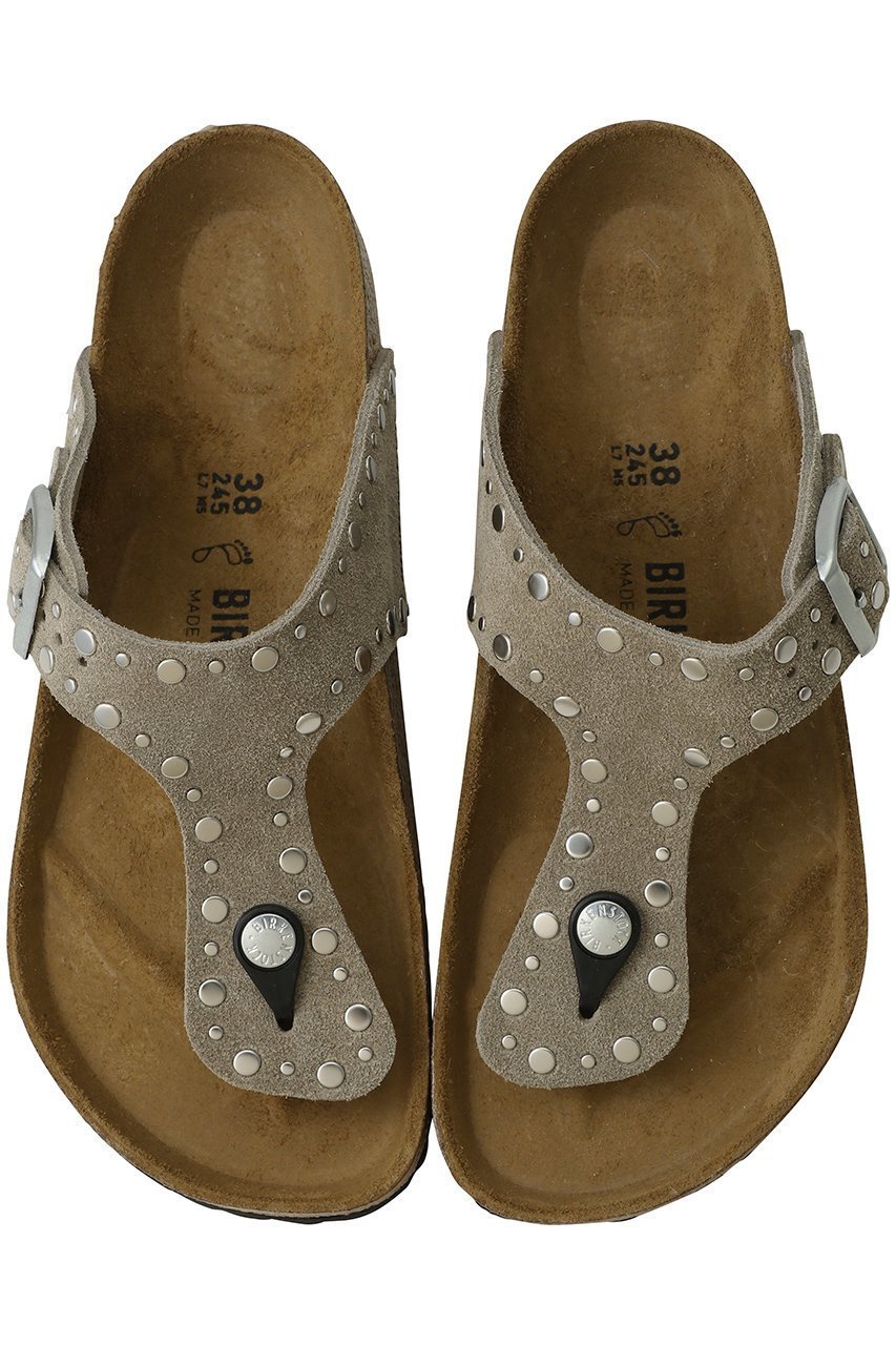 【ビルケンシュトック/BIRKENSTOCK】のGizeh Rivet(Suede Leather) インテリア・キッズ・メンズ・レディースファッション・服の通販 founy(ファニー) 　ファッション　Fashion　レディースファッション　Fashion for Women　クラシック　Classic, Timeless Style　サンダル　Sandals, Summer Shoes　スタッズ　Studs, Metal Accents　フィット　Fit, Slim Fit　新作・新入荷　New Arrivals / New In　トープ|ID: prp329100004942569 ipo3291000000037095916