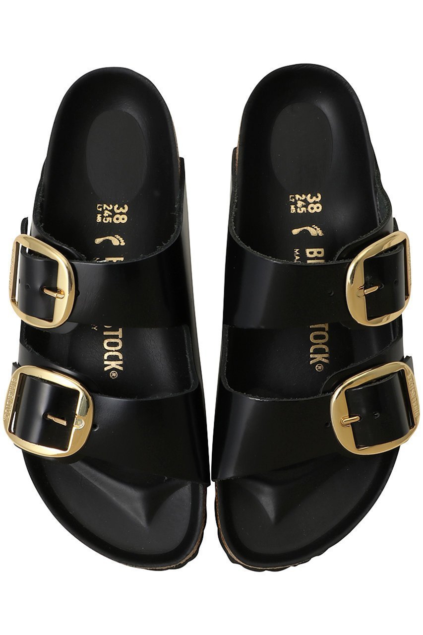 【ビルケンシュトック/BIRKENSTOCK】のArizona Big Buckle(Natural Leather Patent) インテリア・キッズ・メンズ・レディースファッション・服の通販 founy(ファニー) 　ファッション　Fashion　レディースファッション　Fashion for Women　クッション　Cushion, Throw Pillow　クラシカル　Classical, Vintage-Inspired　サンダル　Sandals, Summer Shoes　リゾート　Resort, Vacation Style　新作・新入荷　New Arrivals / New In　ブラック|ID: prp329100004942571 ipo3291000000037095928