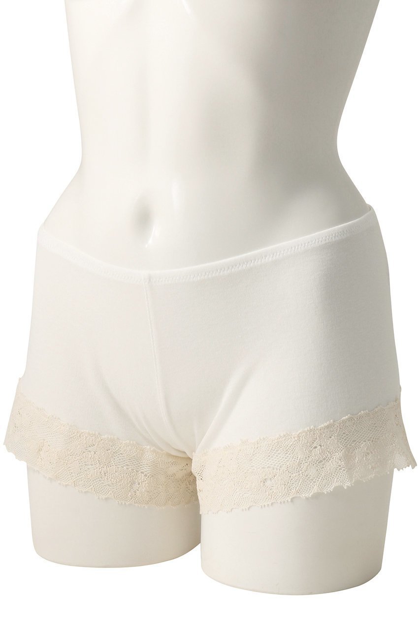 【プリスティン/PRISTINE】のフロストレース一分丈ショーツ 人気、トレンドファッション・服の通販 founy(ファニー) 　ファッション　Fashion　レディースファッション　Fashion for Women　下着・ランジェリー　Lingerie & Intimates　ショーツ・ランジェリー用ボトムス　Panties / Briefs / Lingerie Bottoms　おすすめ　Recommended / Our Picks　インナー　Innerwear　キャミソール　Camisole, Spaghetti Strap Top　ショーツ　Shorts, Short Pants　シンプル　Simple, Minimal　セットアップ　Set-Up, Coordinated Outfit　ランジェリー　Lingerie, Intimate Wear　レース　Lace, Lace Fabric　再入荷　Restock / Back in Stock　other-3|ID: prp329100004942576 ipo3291000000037095976