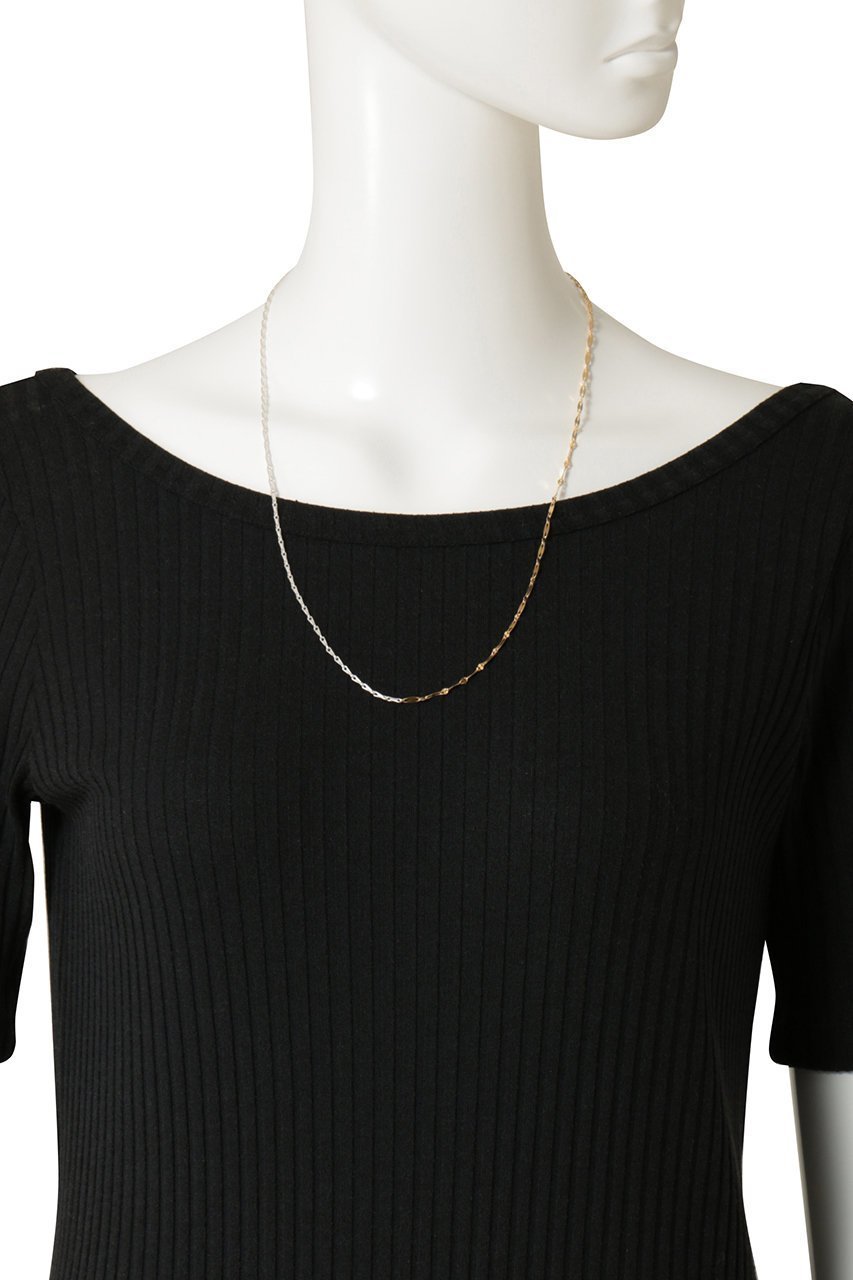 【マルティニーク/martinique】の【Rieux】Needle Ice Chain ネックレス 人気、トレンドファッション・服の通販 founy(ファニー) 　ファッション　Fashion　レディースファッション　Fashion for Women　ジュエリー　Jewelry　ネックレス　Necklaces & Pendants　コンビ　Combo, Combination Style　シルバー　Silver, Metallic Silver　シンプル　Simple, Minimal　チェーン　Chain, Chain Strap　ドッキング　Docking, Mixed Material　ネックレス　Necklace, Pendant Necklace　ロング　Long, Long-Length　再入荷　Restock / Back in Stock　other-2|ID: prp329100004942601 ipo3291000000037096282