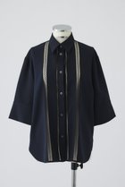 【リムアーク/RIM.ARK】の【5/1 10:00販売開始】Lace docking SH/シャツ 人気、トレンドファッション・服の通販 founy(ファニー) ファッション Fashion レディースファッション Fashion for Women トップス・カットソー Cut & Sew Tops シャツ・ブラウス・オフィスカジュアル Elegant Blouses & Button-Ups ショート Short, Short Length スタイリッシュ Stylish, Fashionable スラックス Slacks, Dress Pants スリーブ Sleeve, Long Sleeve / Short Sleeve スーツ Suit, Formalwear タンク Tank Top, Sleeveless Top ドッキング Docking, Mixed Material フロント Front, Front Design マニッシュ Mannish, Boyish レース Lace, Lace Fabric ワイド Wide, Wide Fit おすすめ Recommended / Our Picks 新作・新入荷 New Arrivals / New In thumbnail ネイビー|ID: prp329100004942603 ipo3291000000037096299