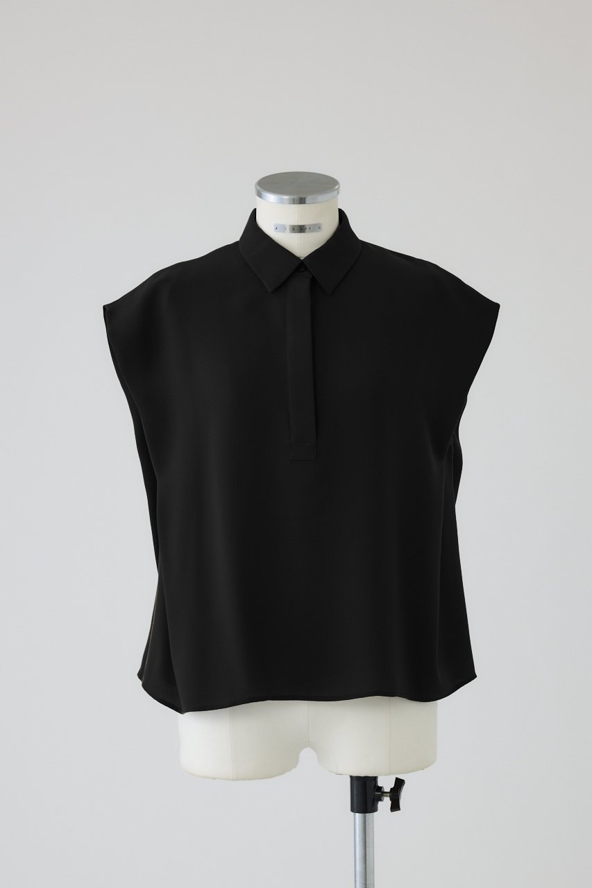 【リムアーク/RIM.ARK】の【5/1 10:00販売開始】Box silhouette woven SH/シャツ インテリア・キッズ・メンズ・レディースファッション・服の通販 founy(ファニー) 　ファッション　Fashion　レディースファッション　Fashion for Women　トップス・カットソー　Cut & Sew Tops　シャツ・ブラウス・オフィスカジュアル　Elegant Blouses & Button-Ups　おすすめ　Recommended / Our Picks　ショート　Short, Short Length　スマート　Smart, Elegant　スラックス　Slacks, Dress Pants　スリーブ　Sleeve, Long Sleeve / Short Sleeve　タイトスカート　Pencil Skirt, Tight Skirt　フロント　Front, Front Design　ボックス　Boxy, Box Shape　新作・新入荷　New Arrivals / New In　ブラック|ID: prp329100004942604 ipo3291000000037096309