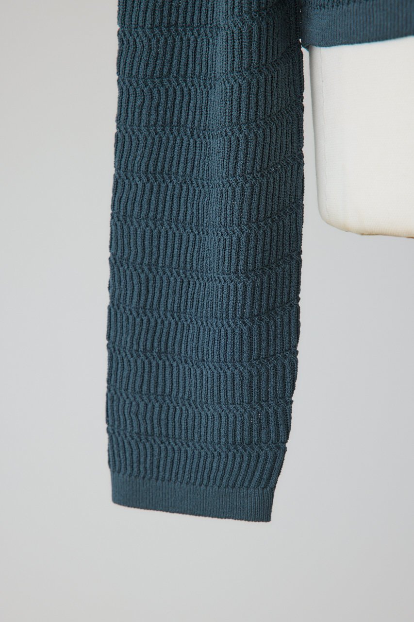 【リムアーク/RIM.ARK】の【5/1 10:00販売開始】Tuck rib knit CD/ニットカーディガン 人気、トレンドファッション・服の通販 founy(ファニー) 　ファッション　Fashion　レディースファッション　Fashion for Women　トップス・カットソー　Cut & Sew Tops　ニット　Knit Tops & Sweaters　カーディガン・羽織り　Layered Style Cardigans　カーディガン　Cardigan, Knitwear　スラックス　Slacks, Dress Pants　デコルテ　Décolleté, Neckline　デニム　Denim, Jeans Material　リブニット　Rib Knit, Ribbed Knit　おすすめ　Recommended / Our Picks　エレガント 上品　Elegant　新作・新入荷　New Arrivals / New In　other-7|ID: prp329100004942605 ipo3291000000037096328