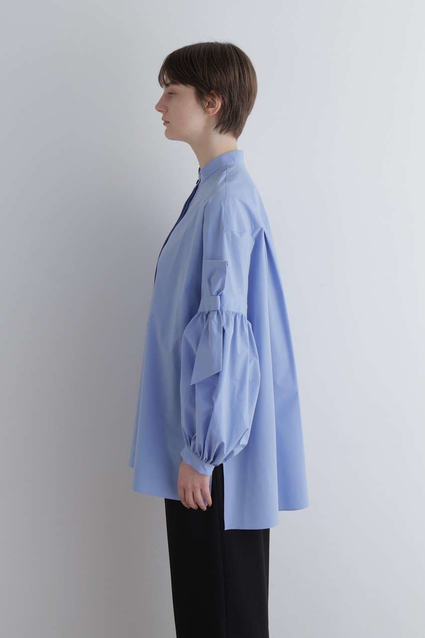 【ル フィル/LE PHIL】のSOLOTEXブロードリボンブラウス 人気、トレンドファッション・服の通販 founy(ファニー) 　ファッション　Fashion　レディースファッション　Fashion for Women　トップス・カットソー　Cut & Sew Tops　シャツ・ブラウス・オフィスカジュアル　Elegant Blouses & Button-Ups　シンプル　Simple, Minimal　スタンダード　Standard, Basic　スリーブ　Sleeve, Long Sleeve / Short Sleeve　ドレープ　Drape, Draping Fabric　定番　Standard, Basic Item　バランス　Balance, Style Balance　フェミニン　Feminine, Girly　フォルム　Silhouette, Form　フロント　Front, Front Design　ミックス　Mix, Mixed Style　リボン　Ribbon, Bow　リラックス　Relax, Relaxed Fit　ロング　Long, Long-Length　新作・新入荷　New Arrivals / New In　other-4|ID: prp329100004942606 ipo3291000000037096336