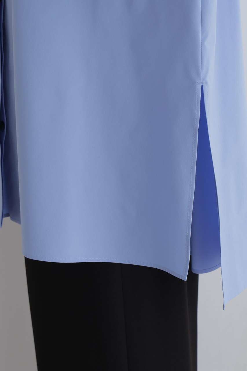 【ル フィル/LE PHIL】のSOLOTEXブロードリボンブラウス 人気、トレンドファッション・服の通販 founy(ファニー) 　ファッション　Fashion　レディースファッション　Fashion for Women　トップス・カットソー　Cut & Sew Tops　シャツ・ブラウス・オフィスカジュアル　Elegant Blouses & Button-Ups　シンプル　Simple, Minimal　スタンダード　Standard, Basic　スリーブ　Sleeve, Long Sleeve / Short Sleeve　ドレープ　Drape, Draping Fabric　定番　Standard, Basic Item　バランス　Balance, Style Balance　フェミニン　Feminine, Girly　フォルム　Silhouette, Form　フロント　Front, Front Design　ミックス　Mix, Mixed Style　リボン　Ribbon, Bow　リラックス　Relax, Relaxed Fit　ロング　Long, Long-Length　新作・新入荷　New Arrivals / New In　other-8|ID: prp329100004942606 ipo3291000000037096340