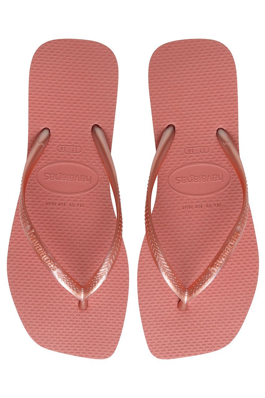 【ハワイアナス/havaianas】のSLIM SQUARE ビーチサンダル インテリア・キッズ・メンズ・レディースファッション・服の通販 founy(ファニー) 　ファッション　Fashion　レディースファッション　Fashion for Women　サンダル　Sandals, Summer Shoes　スリム　Slim, Slim Fit　ビーチ　Beach, Seaside　モダン　Modern, Contemporary　ラップ　Wrap, Wrap Design　新作・新入荷　New Arrivals / New In　キャニオンクレイ|ID: prp329100004942608 ipo3291000000037096352