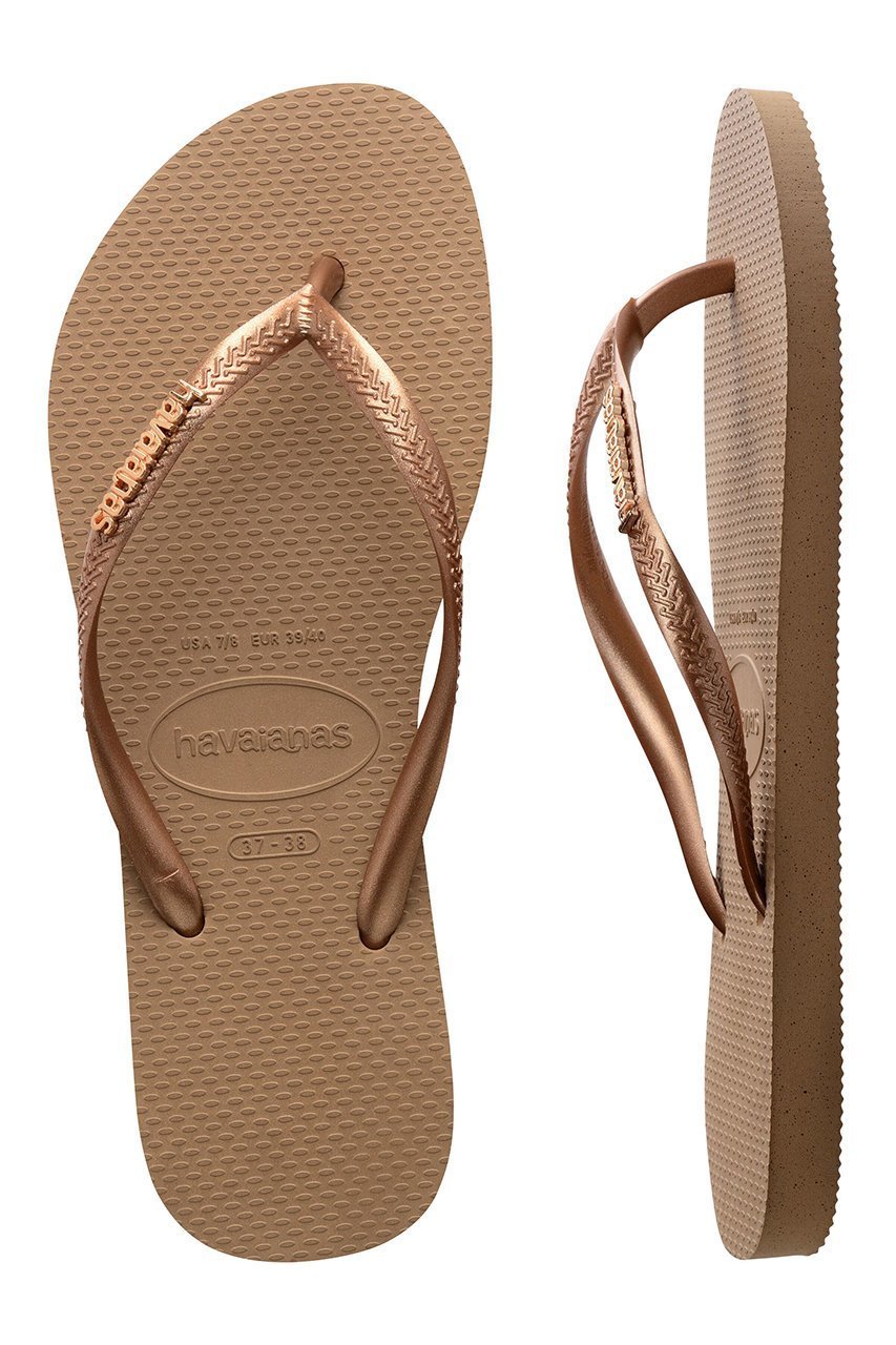 【ハワイアナス/havaianas】のSLIM LOGO METALLIC ビーチサンダル 人気、トレンドファッション・服の通販 founy(ファニー) 　ファッション　Fashion　レディースファッション　Fashion for Women　おすすめ　Recommended / Our Picks　サンダル　Sandals, Summer Shoes　ビーチ　Beach, Seaside　新作・新入荷　New Arrivals / New In　other-5|ID: prp329100004942609 ipo3291000000037096365