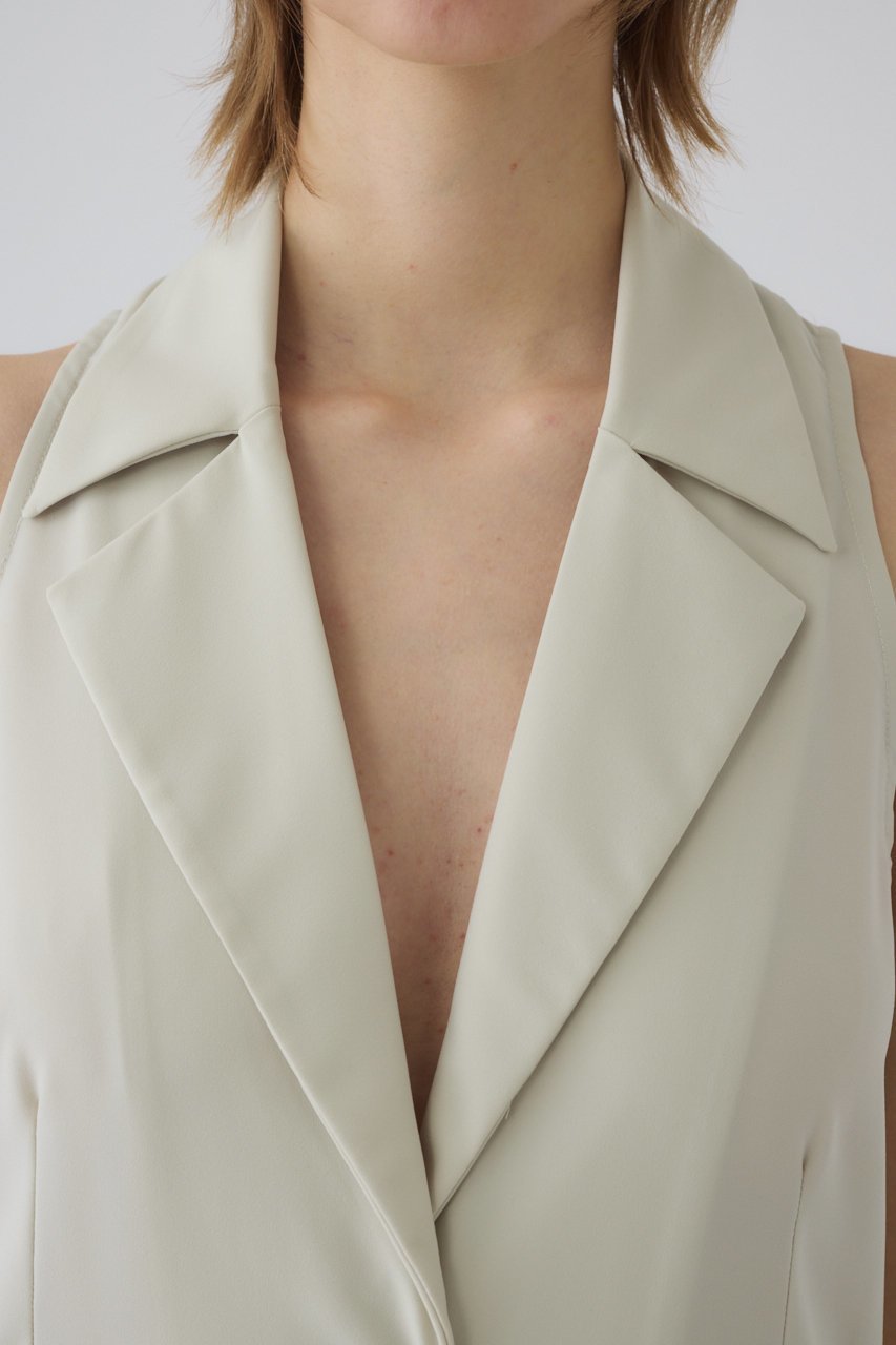 【リムアーク/RIM.ARK】の【5/1 10:00販売開始】Halter neck tailored dress/ドレス 人気、トレンドファッション・服の通販 founy(ファニー) 　ファッション　Fashion　レディースファッション　Fashion for Women　ワンピース　Dresses　フォーマル・パーティードレス・結婚式用ドレス　Elegant & Casual Dresses　チュニック　Tunic Tops & Dresses　インナー　Innerwear　コンパクト　Compact, Small Size　サンダル　Sandals, Summer Shoes　スマート　Smart, Elegant　チュニック　Tunic, Long Top　テーラード　Tailored, Tailored Fit　ドレス　Dress, One-Piece　ロング　Long, Long-Length　おすすめ　Recommended / Our Picks　夏　Summer　新作・新入荷　New Arrivals / New In　other-8|ID: prp329100004942618 ipo3291000000037096435