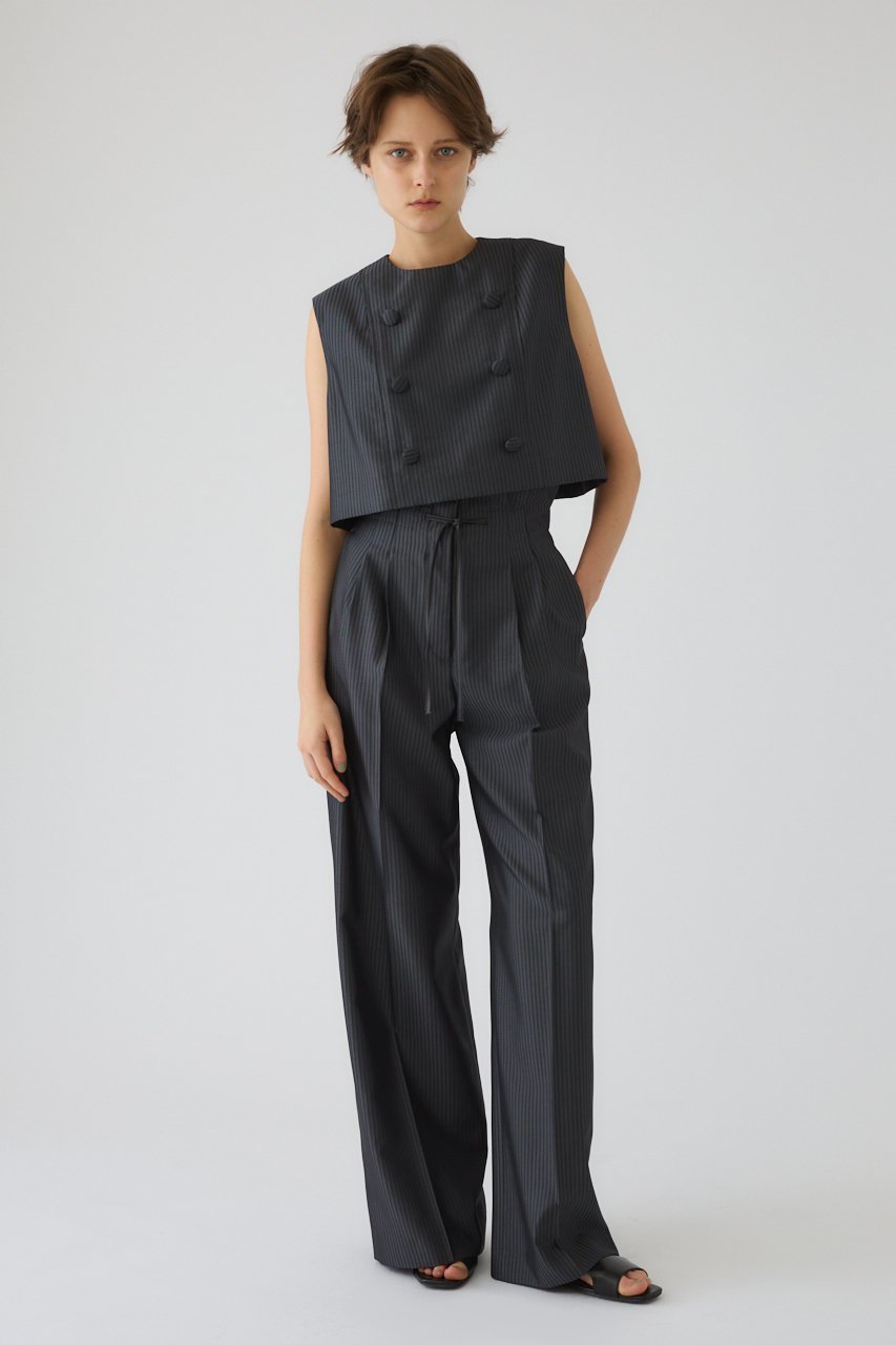 【リムアーク/RIM.ARK】の【5/1 10:00販売開始】Mannish high waist easy PT/パンツ 人気、トレンドファッション・服の通販 founy(ファニー) 　ファッション　Fashion　レディースファッション　Fashion for Women　パンツ　Pants & Trousers　おすすめ　Recommended / Our Picks　コルセット　Corset, Bustier　ストライプ　Stripe, Striped Pattern　スーツ　Suit, Formalwear　セットアップ　Set-Up, Coordinated Outfit　エレガント 上品　Elegant　新作・新入荷　New Arrivals / New In　other-7|ID: prp329100004942619 ipo3291000000037096444