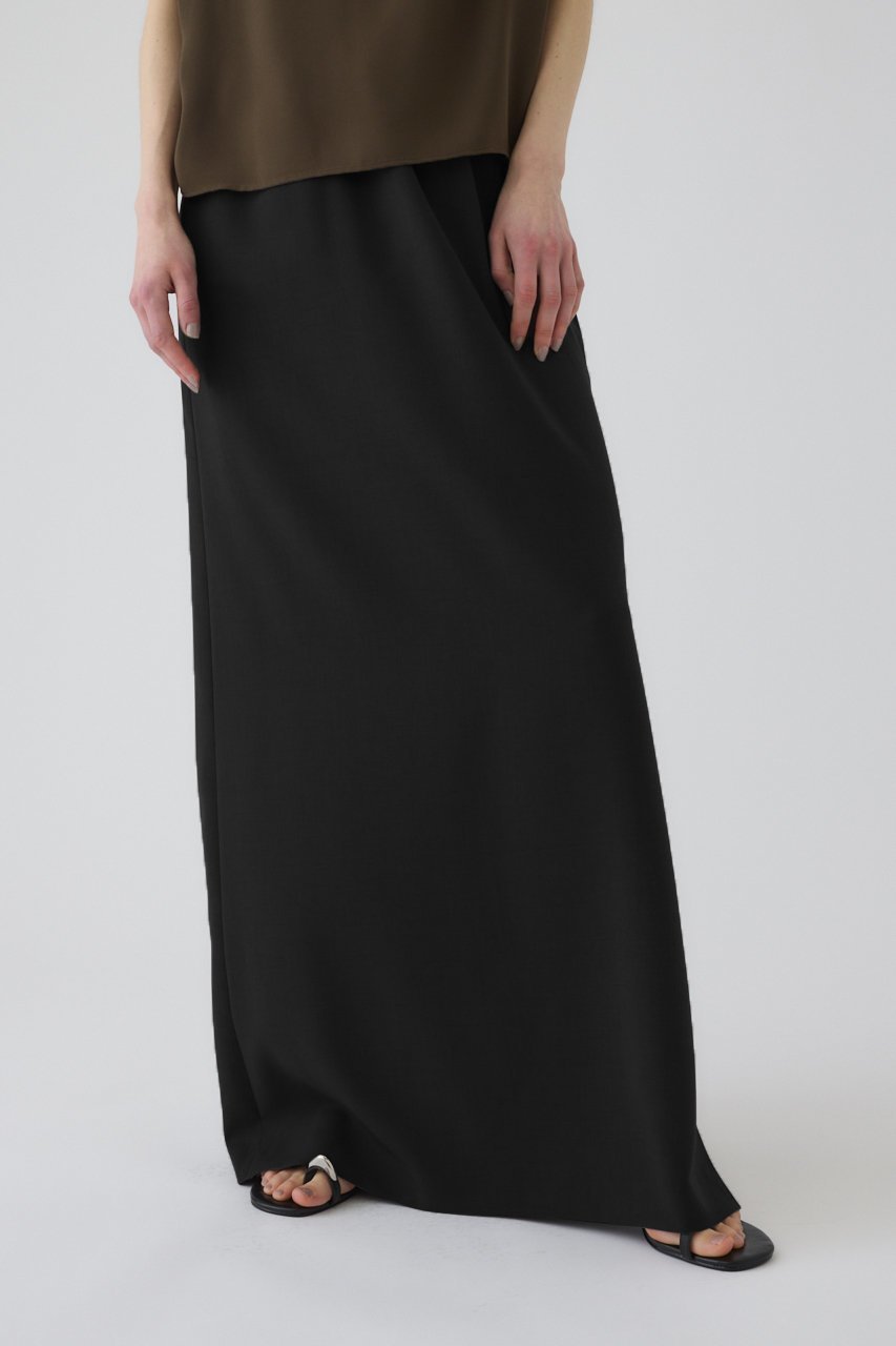 【リムアーク/RIM.ARK】の【5/1 10:00販売開始】Side slit maxi SK/スカート インテリア・キッズ・メンズ・レディースファッション・服の通販 founy(ファニー) 　ファッション　Fashion　レディースファッション　Fashion for Women　スカート　Skirts　ロングスカート　Long Skirts / Maxi & Midi Skirts　サンダル　Sandals, Summer Shoes　シンプル　Simple, Minimal　スリット　Slit, Slit Detail　スーツ　Suit, Formalwear　セットアップ　Set-Up, Coordinated Outfit　フォーマル　Formal, Dressy　リラックス　Relax, Relaxed Fit　ロング　Long, Long-Length　エレガント 上品　Elegant　新作・新入荷　New Arrivals / New In　ブラック|ID: prp329100004942620 ipo3291000000037096447