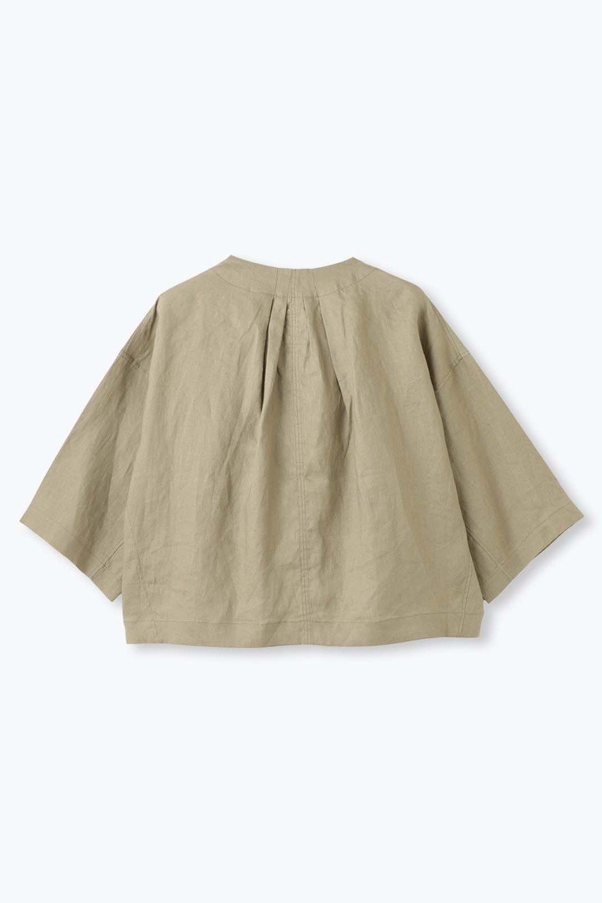 【レリル/lelill】のリネンタックボレロ 人気、トレンドファッション・服の通販 founy(ファニー) 　ファッション　Fashion　レディースファッション　Fashion for Women　アウター　Coat / Outerwear Collection　コート・ロングコート・ピーコート　Long Coats, Peacoats & More　ボレロ・ショート丈ジャケット / ドレス羽織りに　Boleros & Short Jackets　ショート　Short, Short Length　ジャケット　Jacket, Outerwear　ボレロ　Bolero, Short Cardigan　リネン　Linen, Linen Fabric　新作・新入荷　New Arrivals / New In　other-2|ID: prp329100004942622 ipo3291000000037096471