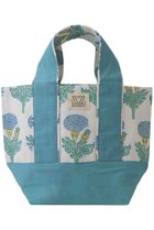 【エスゼット ブロックプリント/SZ Blockprints】のMAINE MINI TOTE FLEUR トートバッグ 人気、トレンドファッション・服の通販 founy(ファニー) ファッション Fashion レディースファッション Fashion for Women バッグ Bags スマート Smart, Elegant リゾート Resort, Vacation Style 新作・新入荷 New Arrivals / New In 旅行 Travel 無地 Plain, Solid Color 財布 Wallet, Purse thumbnail ブルー|ID: prp329100004942624 ipo3291000000037096486
